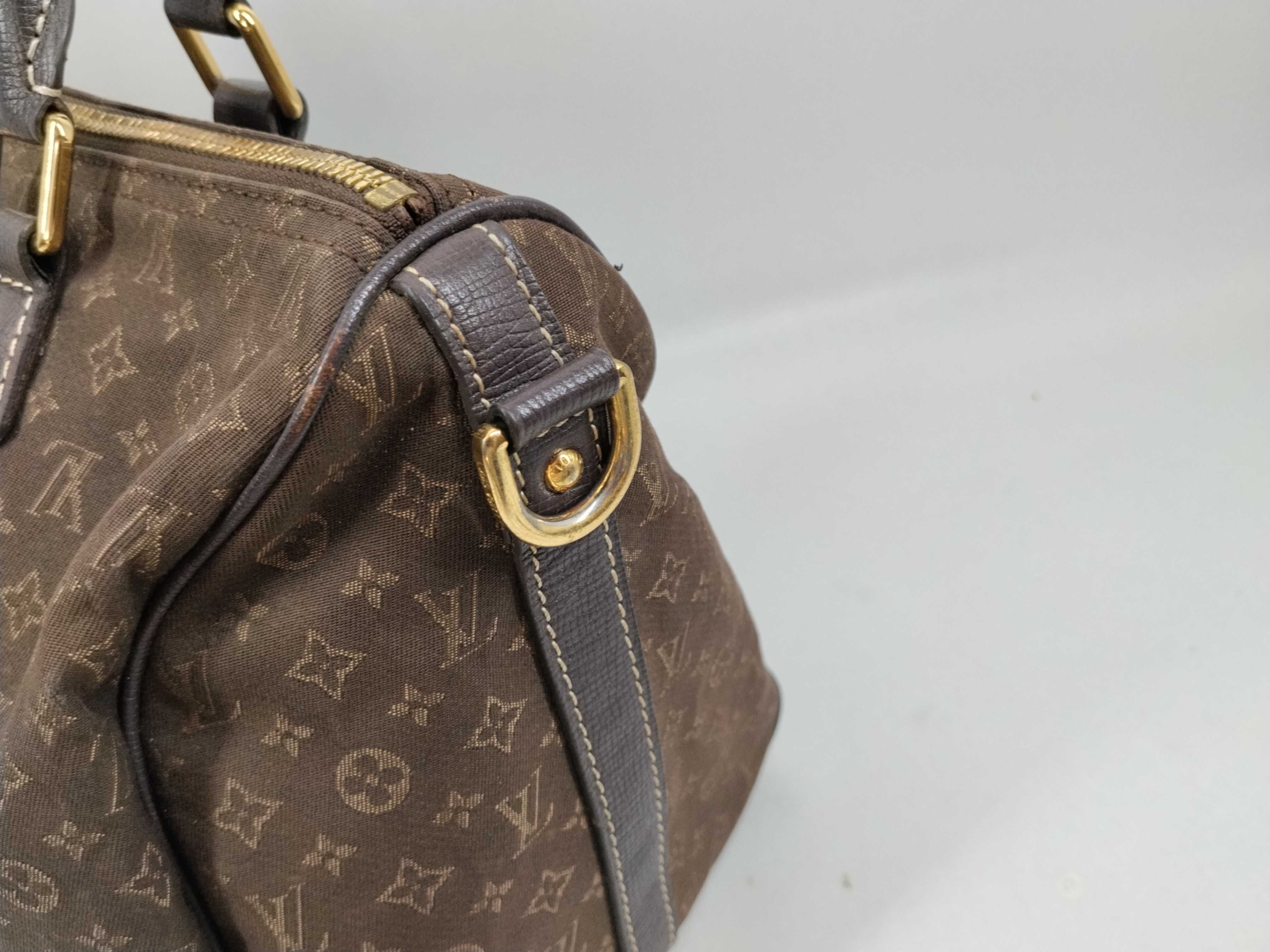 Monogram Mini Lin Speedy Bandoulière Boston Bag — view 6