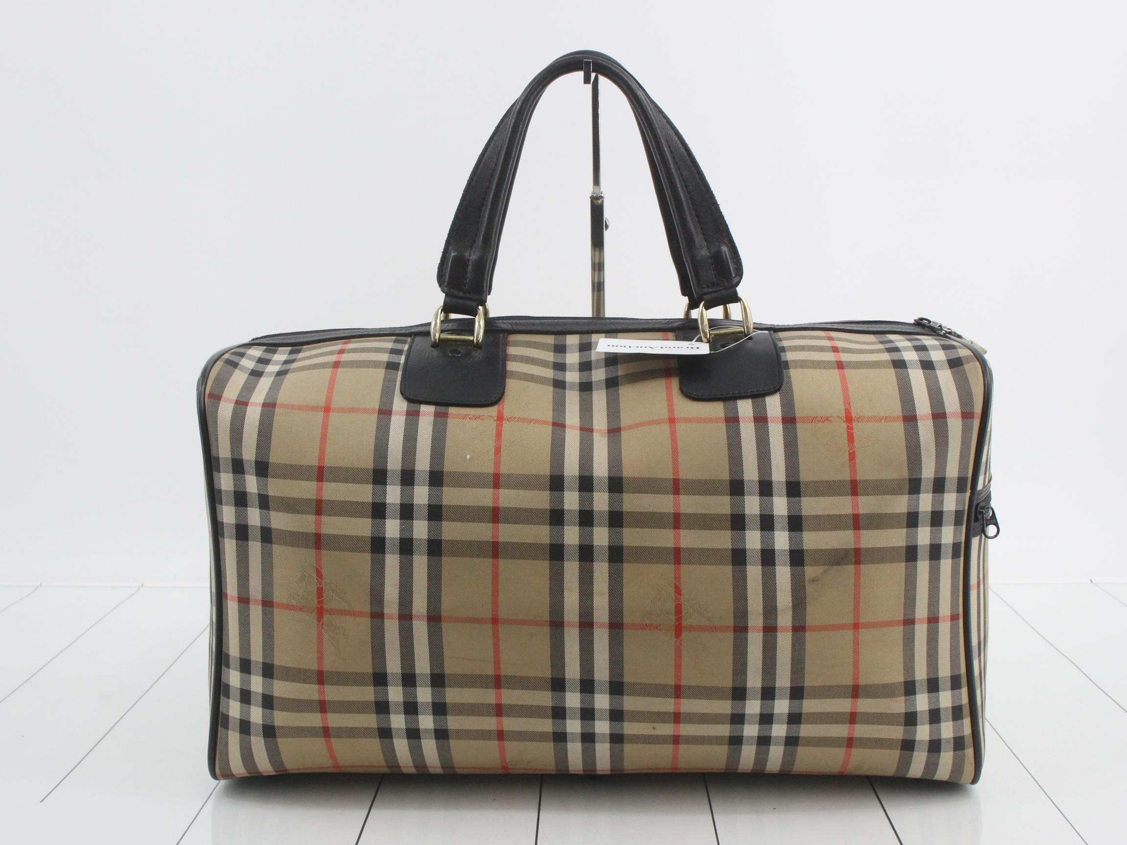 Nova Check Boston Bag — view 2