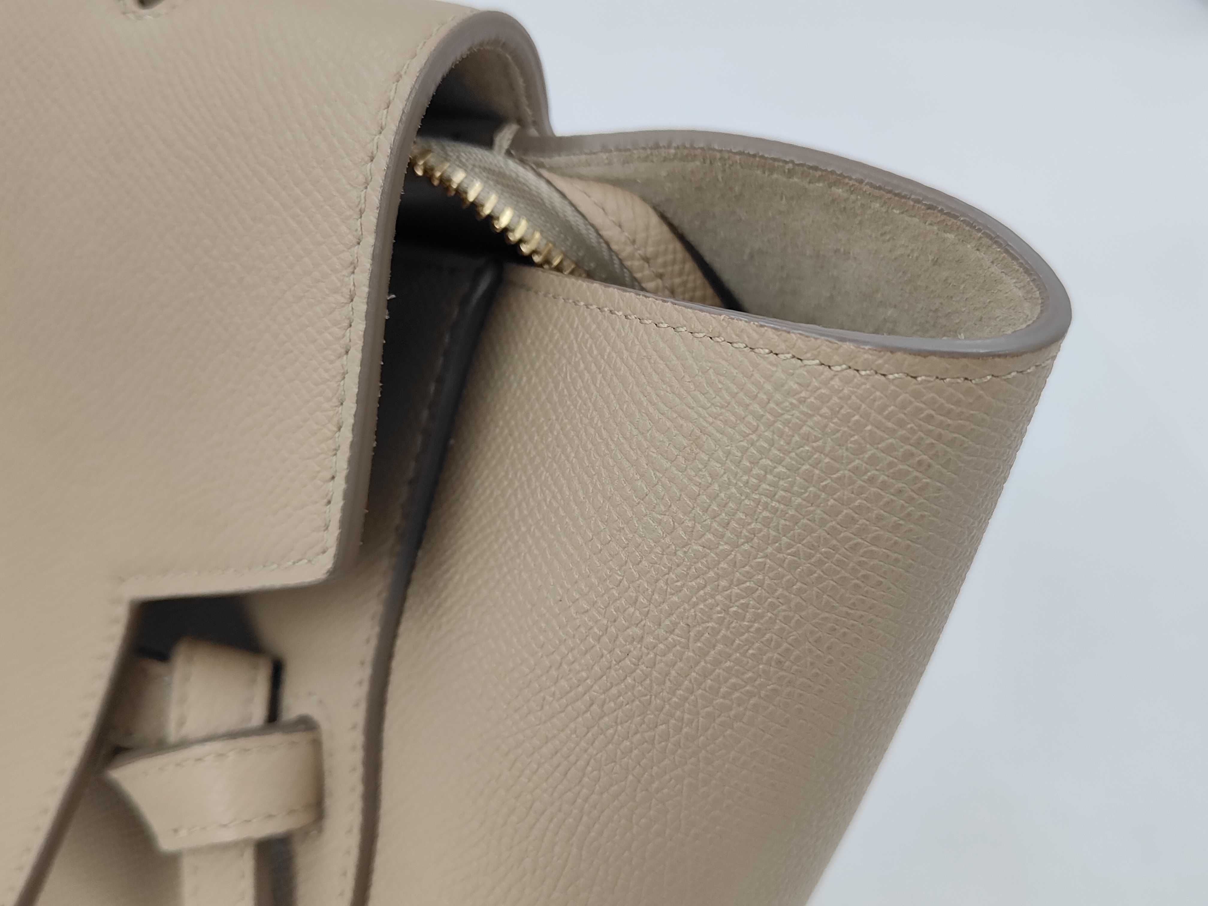 Belt Bag Mini, Light Gray Handbag — view 11