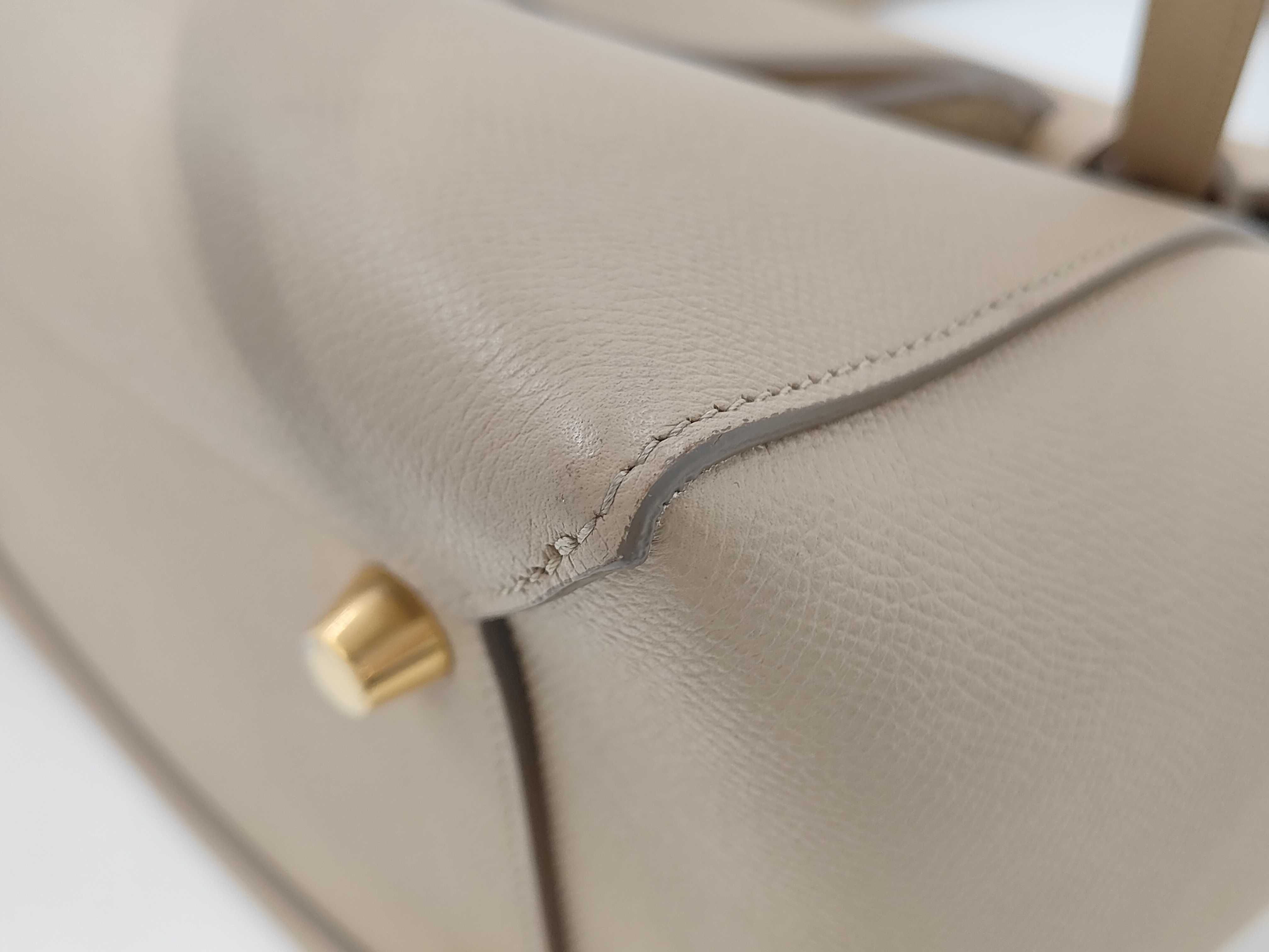 Belt Bag Mini, Light Gray Handbag — view 4