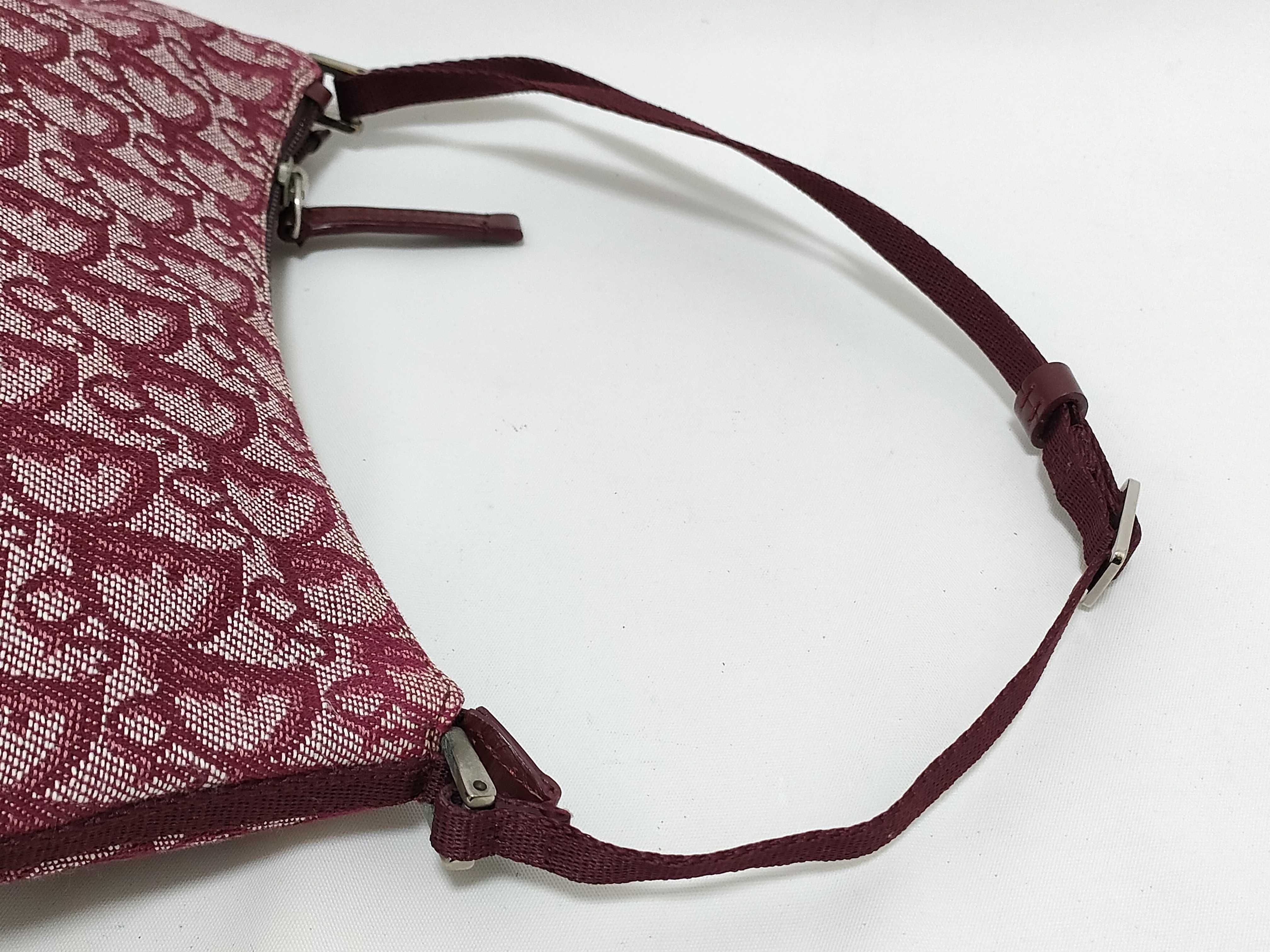 Trotter Dior handbag, Trotter canvas, red handbag — view 3