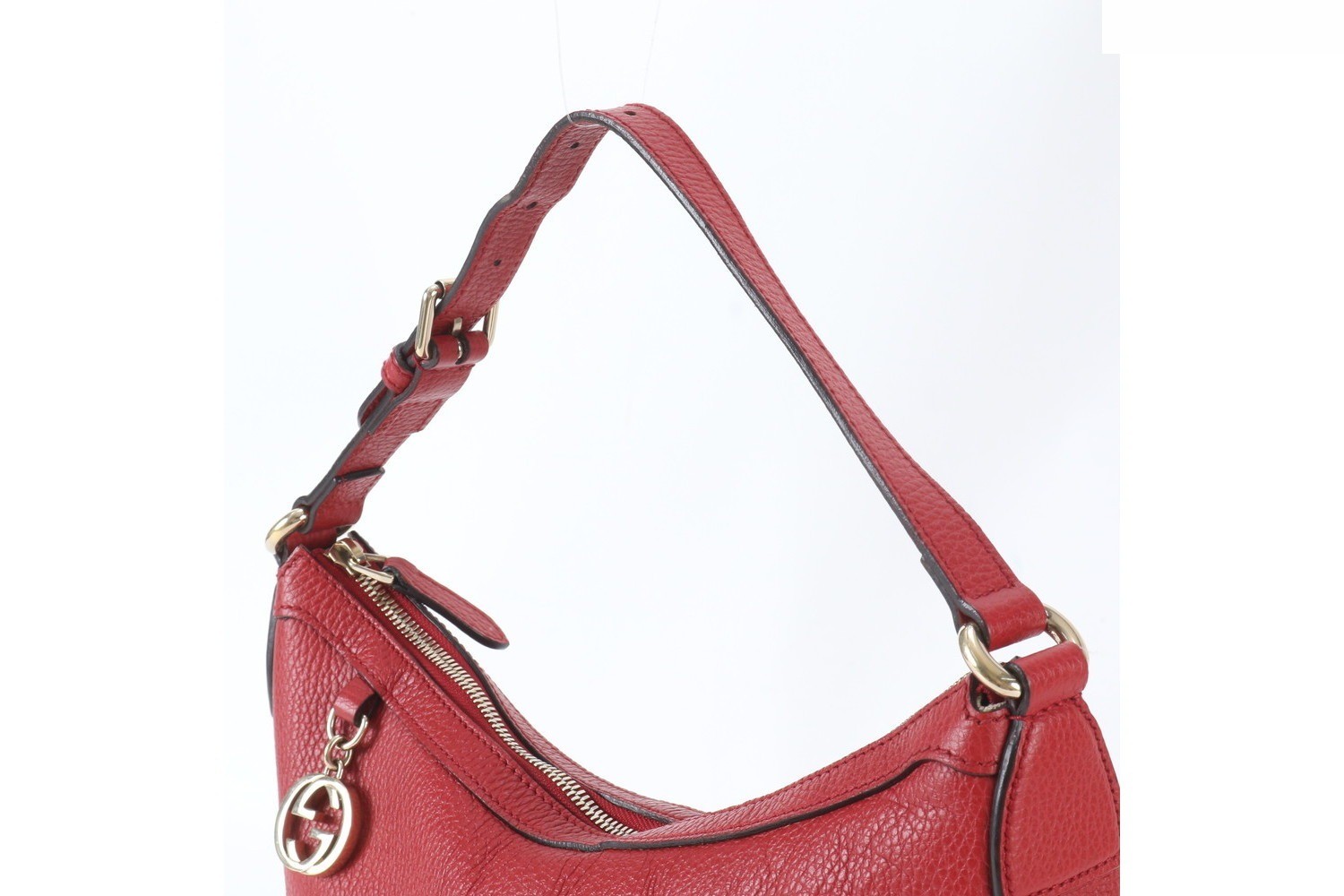Interlocking G 449711 Leather Shoulder Bag — view 2
