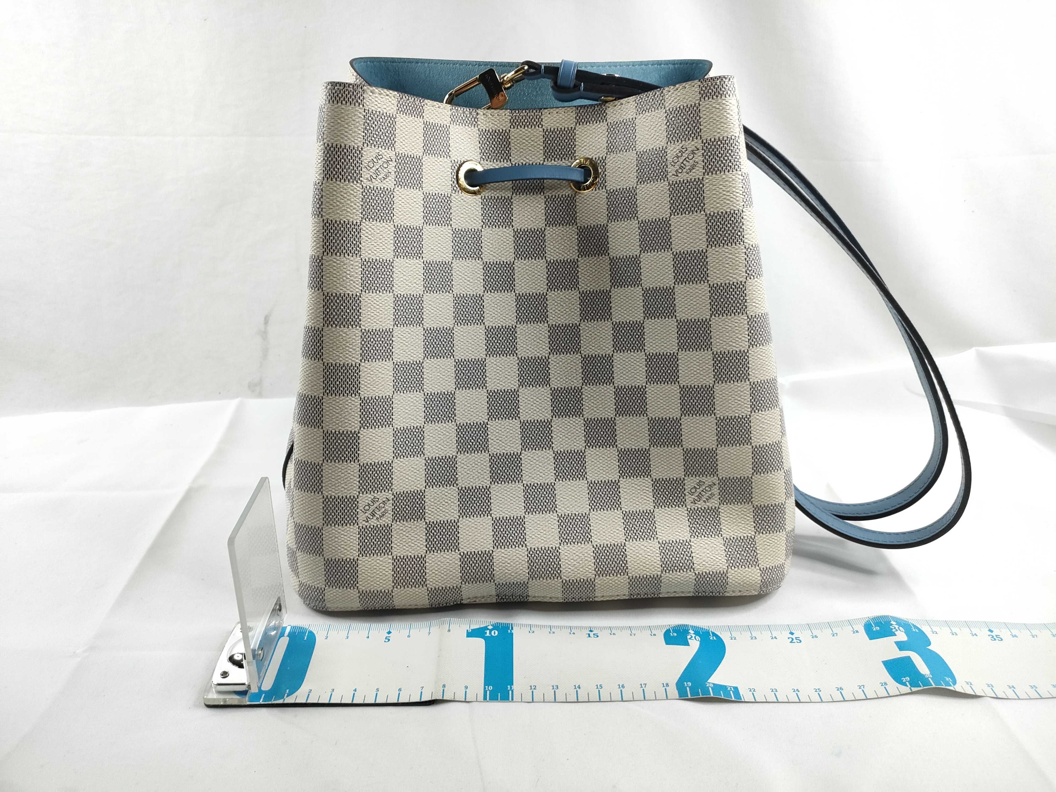 Damier Azur NeoNoe N40153 (IC chip detected) Damier Azur bag, shoulder bag. — view 2