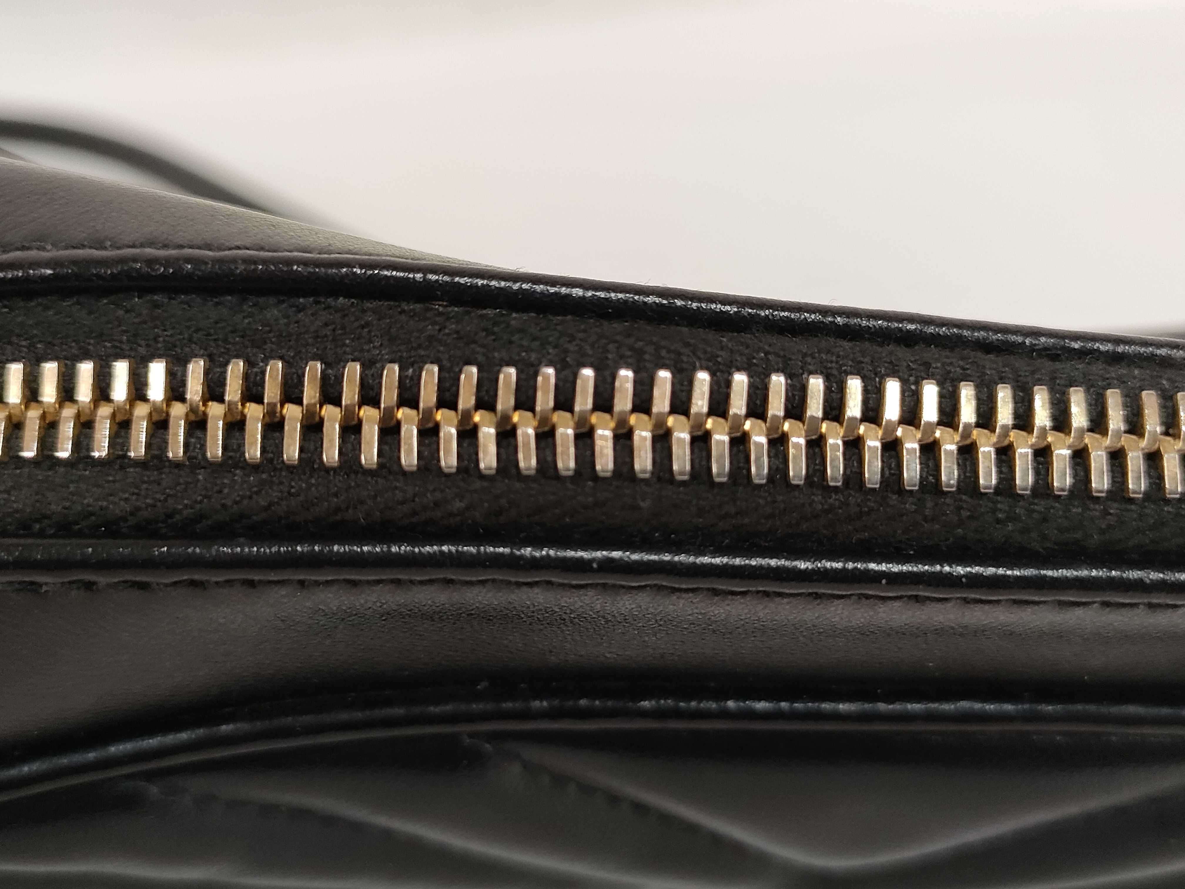 shoulder bag, black, with dust bag. — view 11