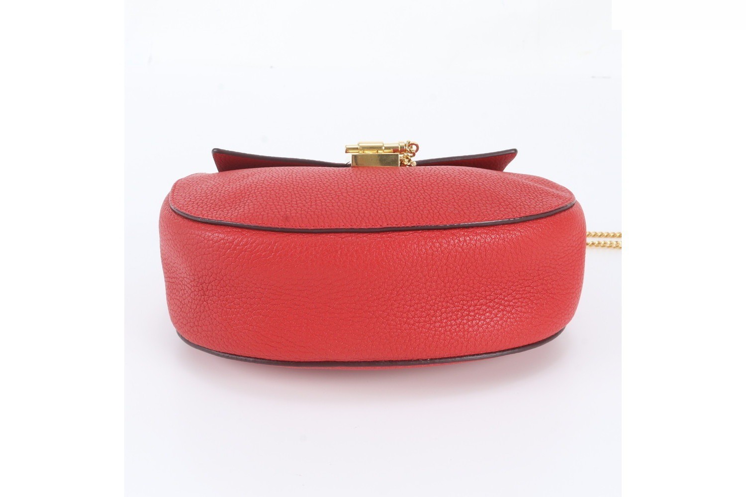 Drew Chain Leather Shoulder Bag — view 4
