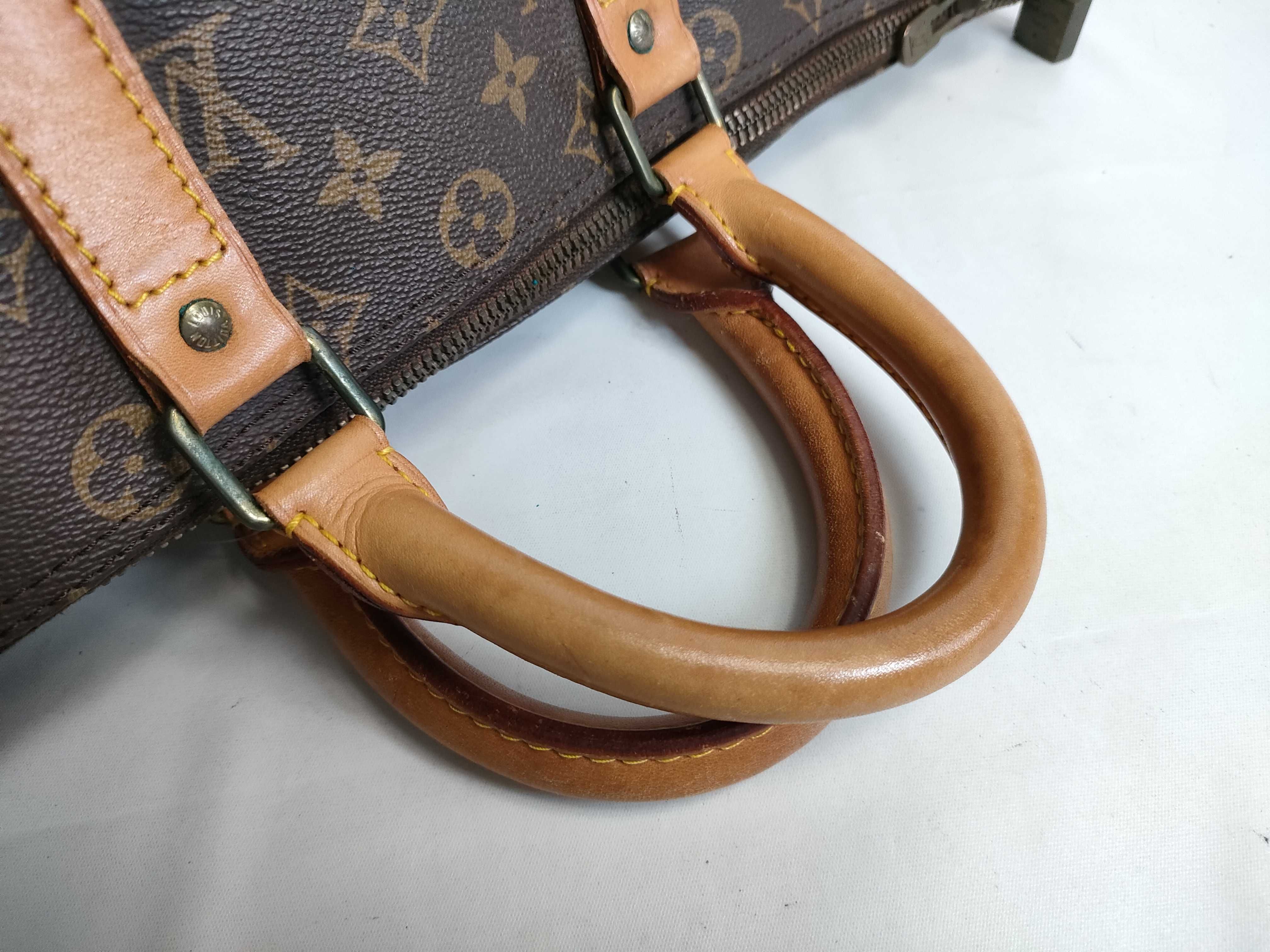 Monogram Keepall Boston Bag — view 3