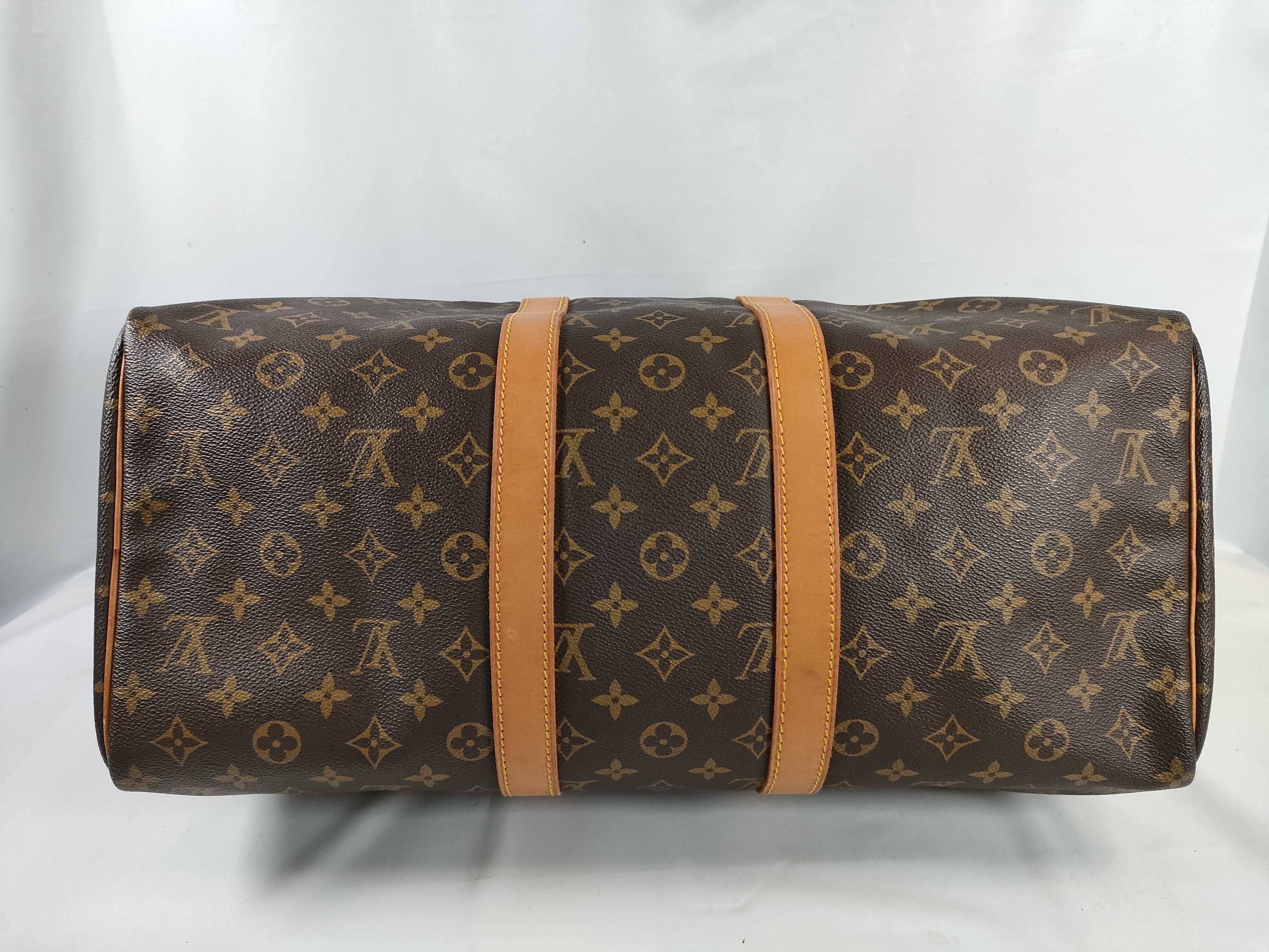 Monogram Keepall Boston Bag — view 7