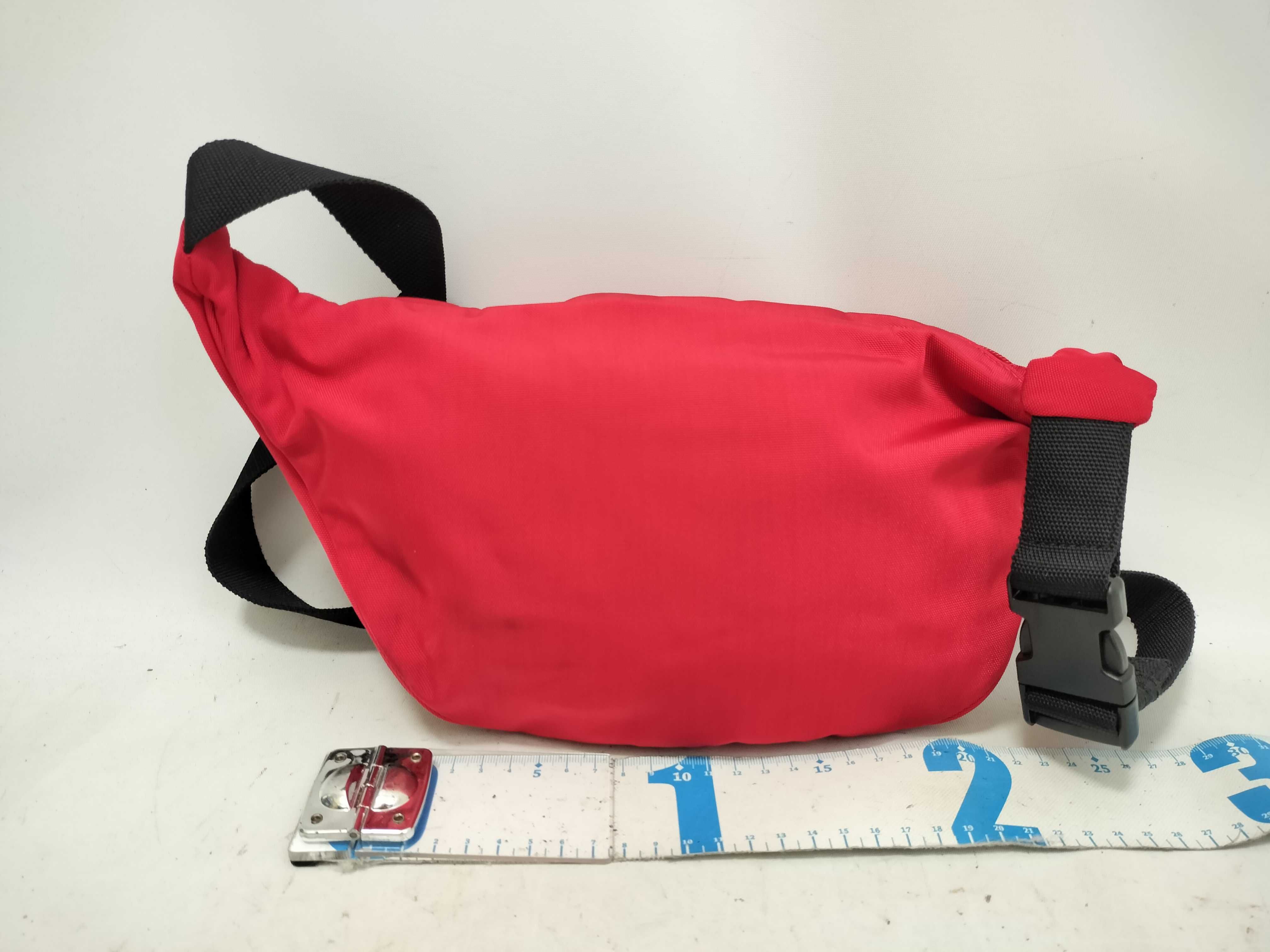 Explorer Nylon Waist Pouch, Red, 482389 (Waist Bag) — view 2