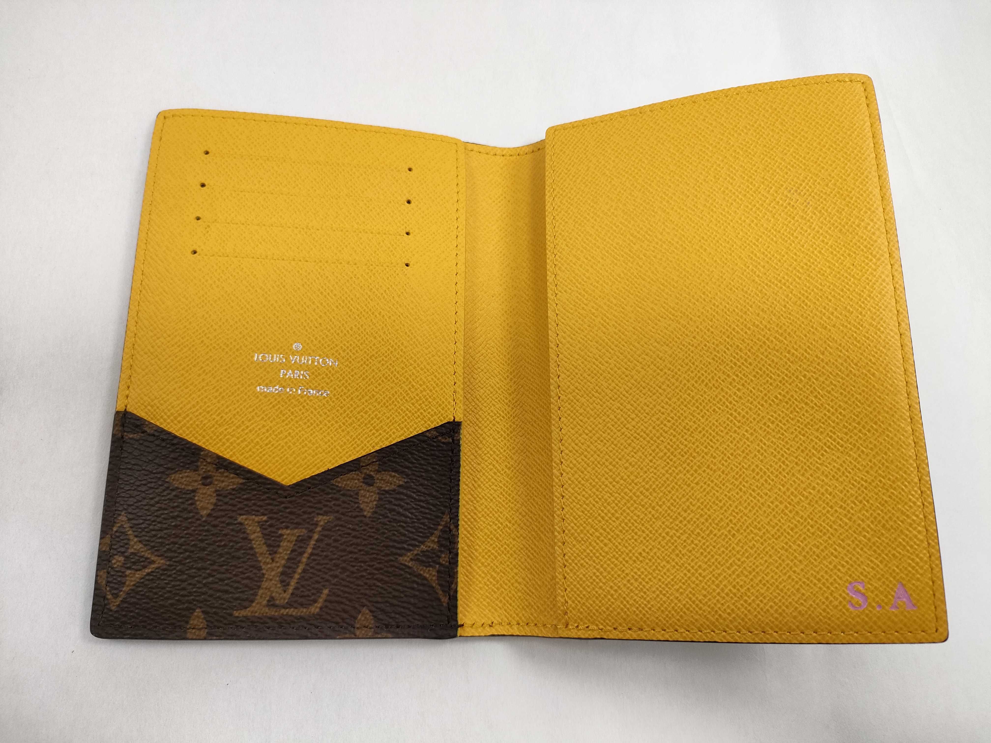 Monogram Louis Vuitton Monogram Macassar Couverture Passport NM M12827 None Card case — view 7