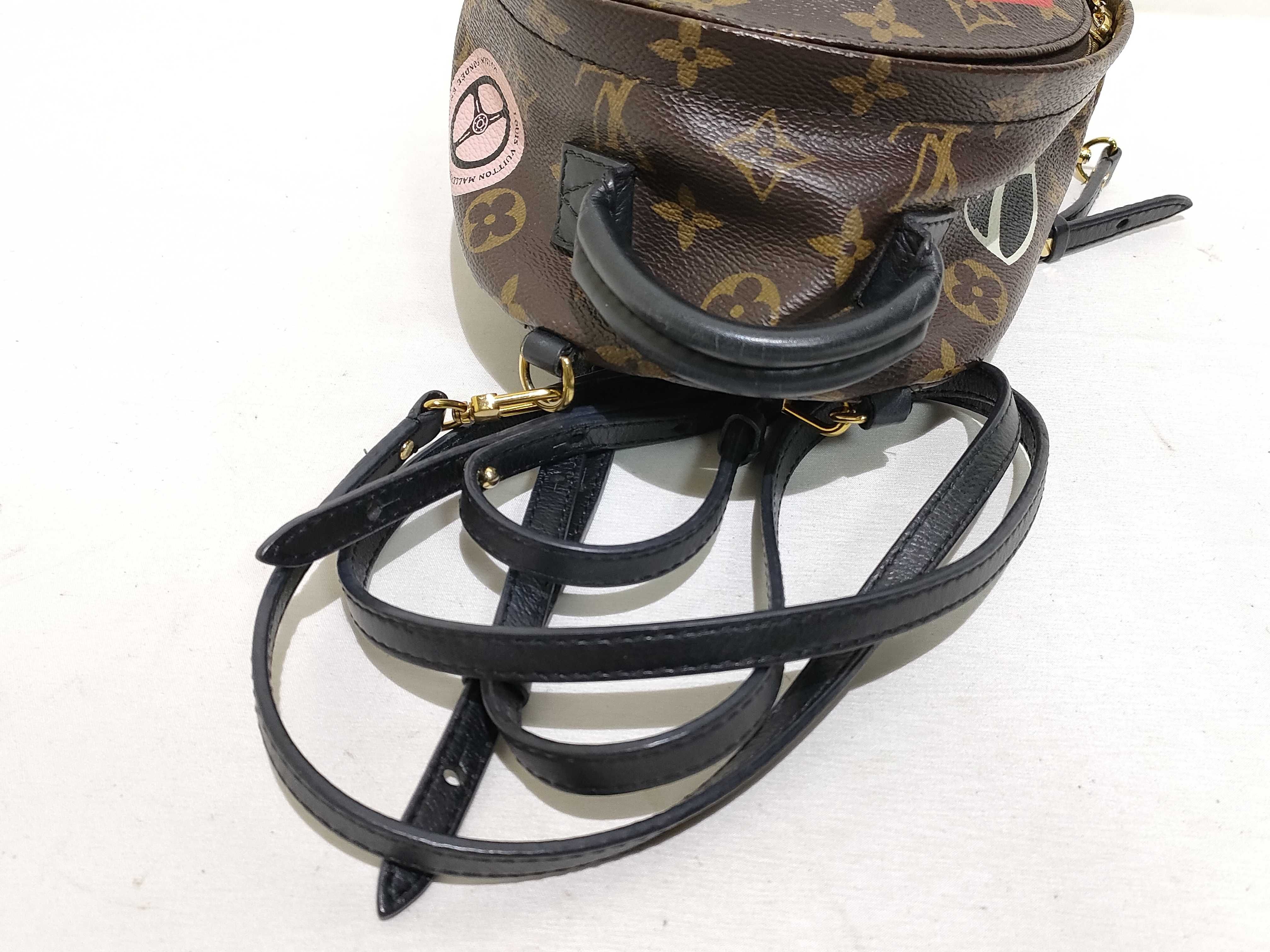 Monogram Gucci Backpack Rucksack Backpack — view 3