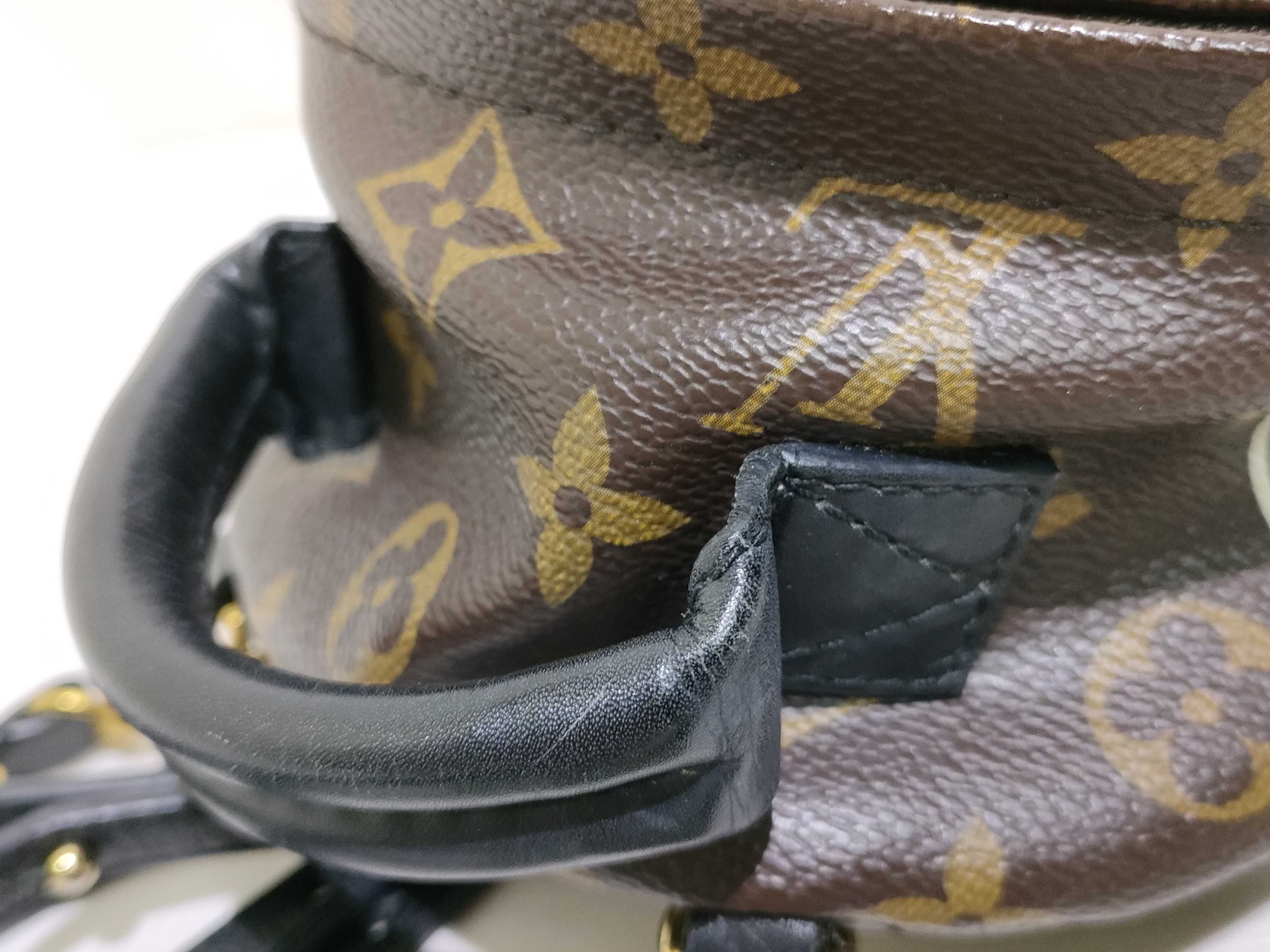Monogram Gucci Backpack Rucksack Backpack — view 5
