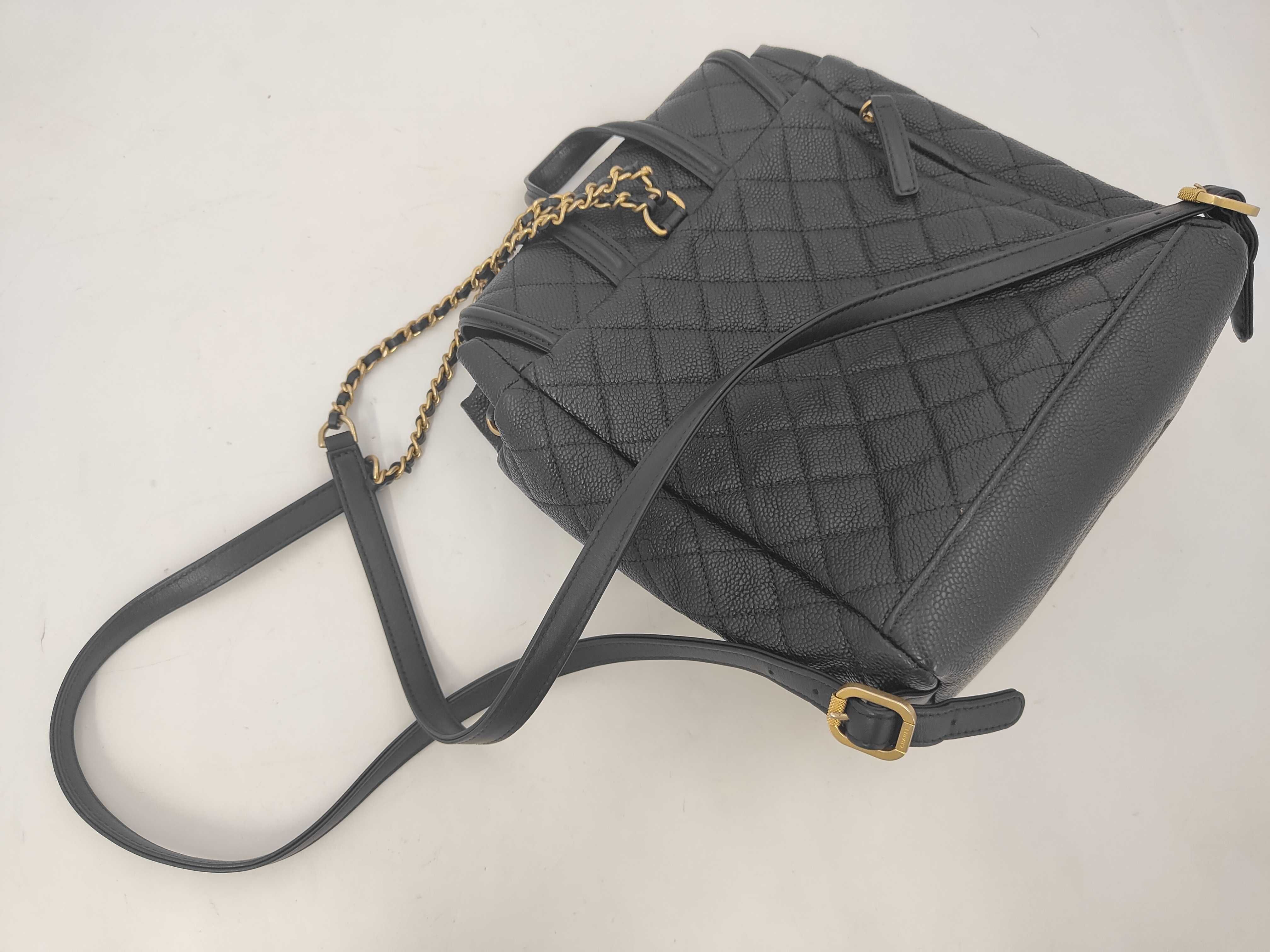 Matelassé Caviar Skin Backpack Rucksack — view 8