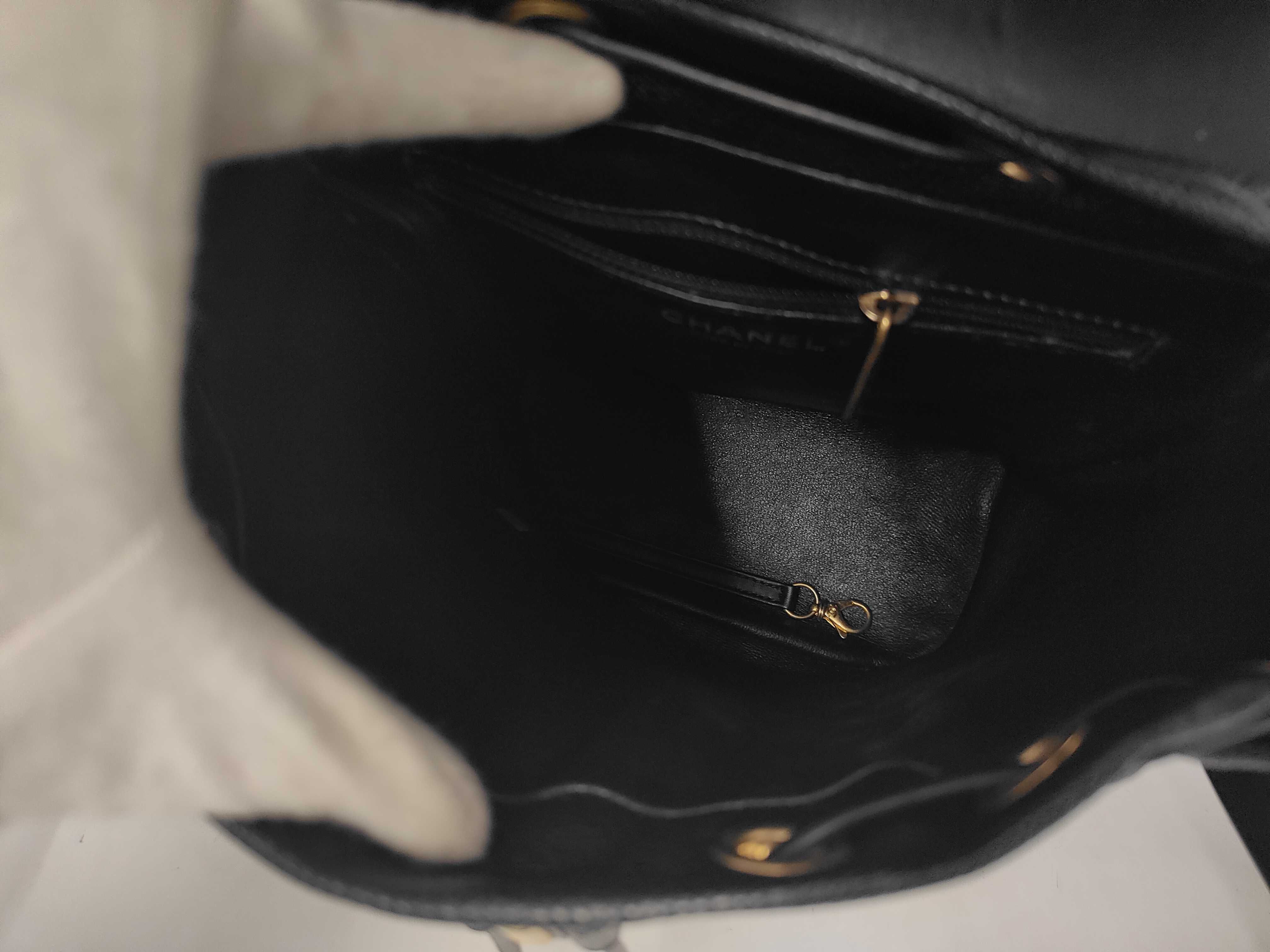 Matelassé Caviar Skin Backpack Rucksack — view 9