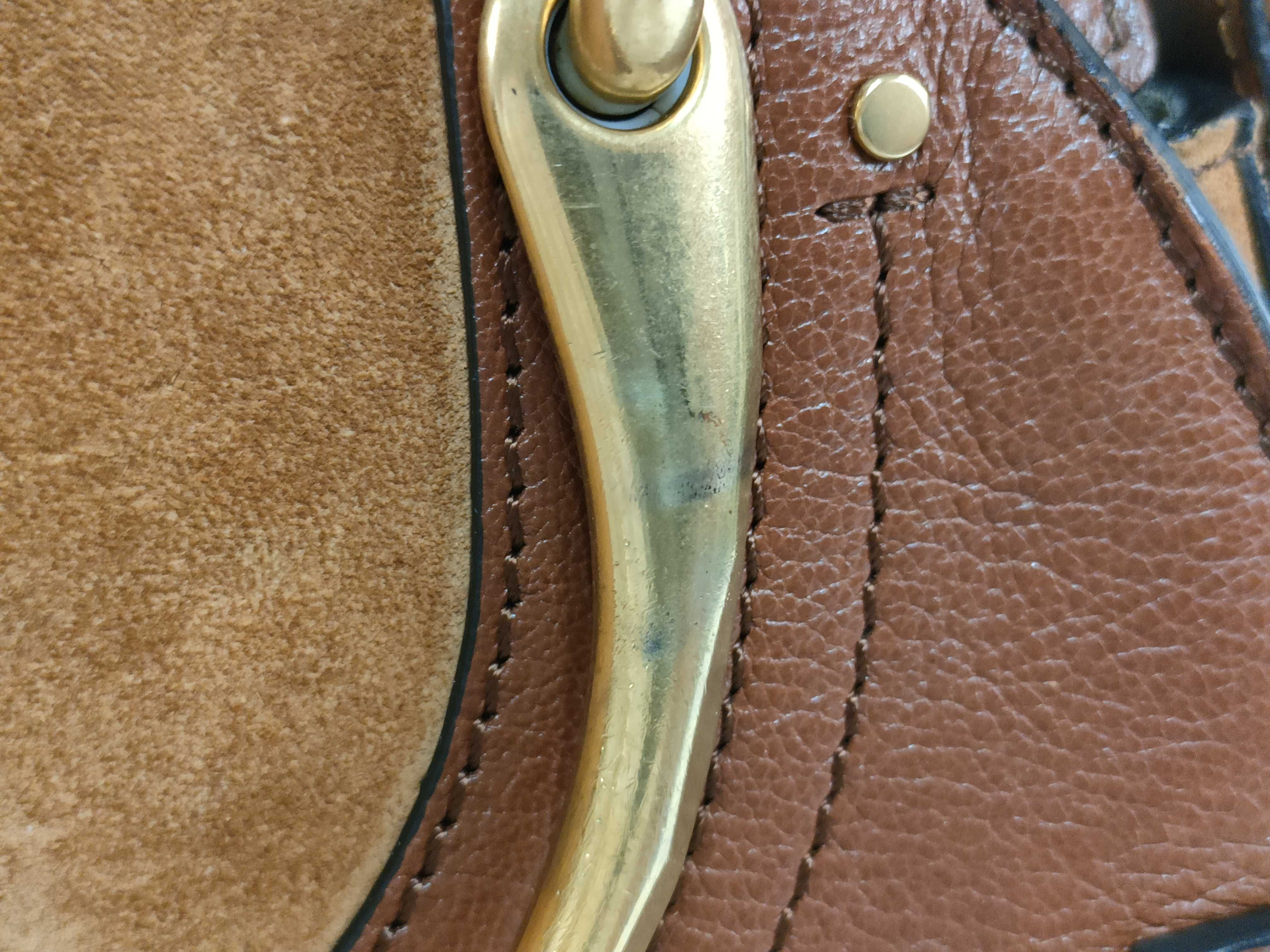 Pixie 2-way Shoulder Bag, Leather Suede, Bordeaux. — view 13