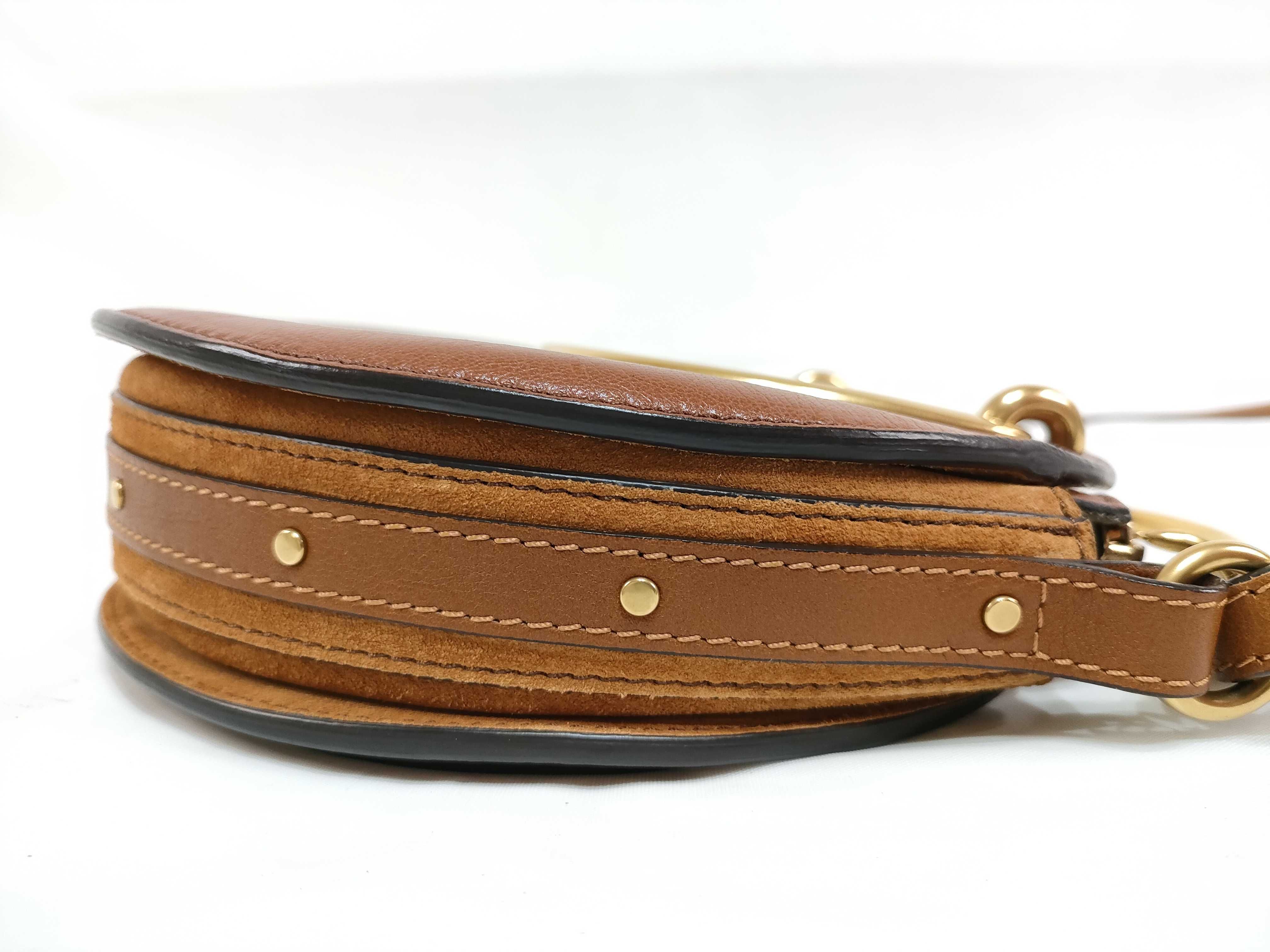 Pixie 2-way Shoulder Bag, Leather Suede, Bordeaux. — view 9