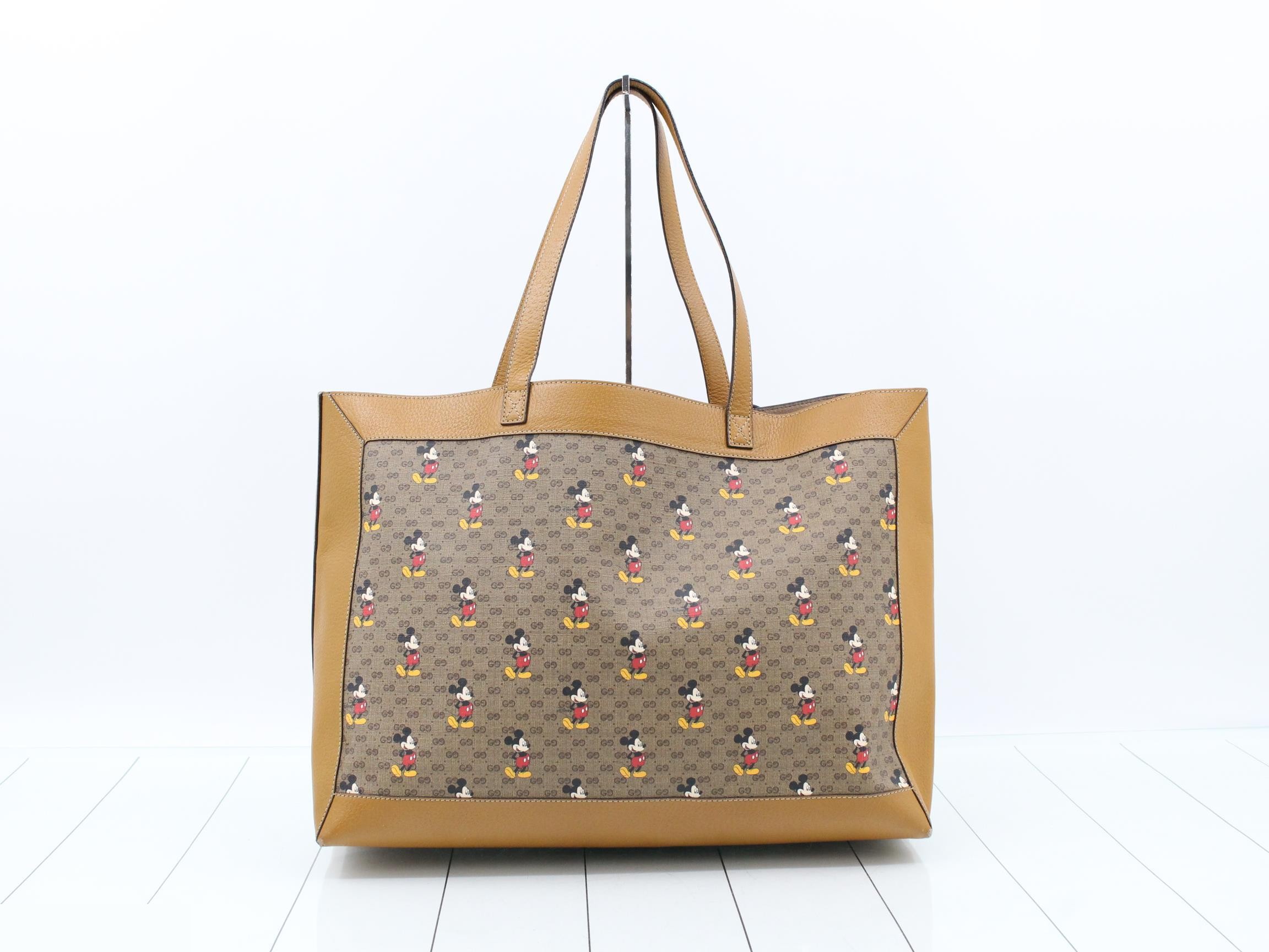 MicroGG Disney Collaboration PVC Leather Tote Bag — view 2