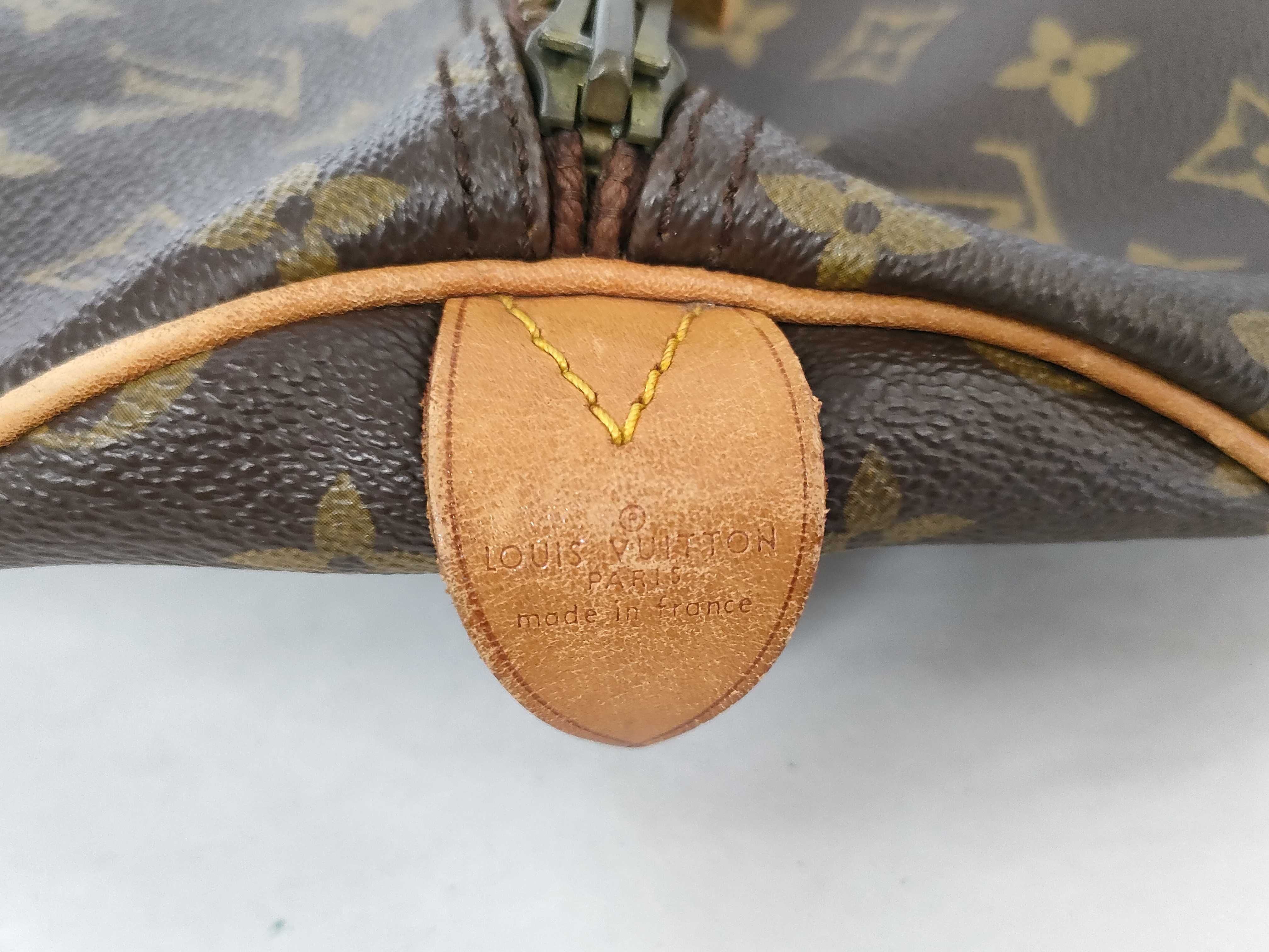 Monogram Vuitton Keepall Boston Bag — view 11