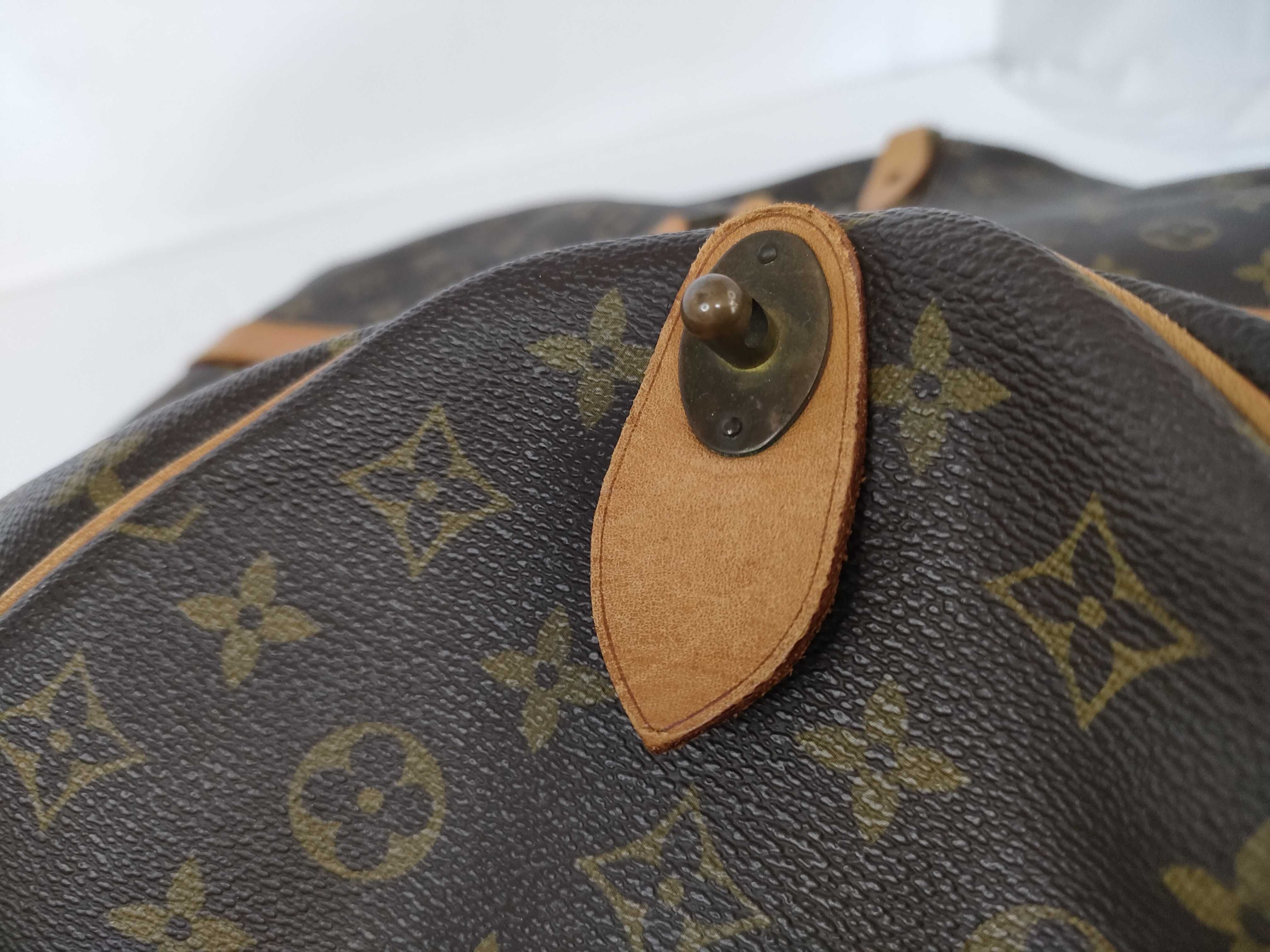 Monogram Vuitton Keepall Boston Bag — view 12