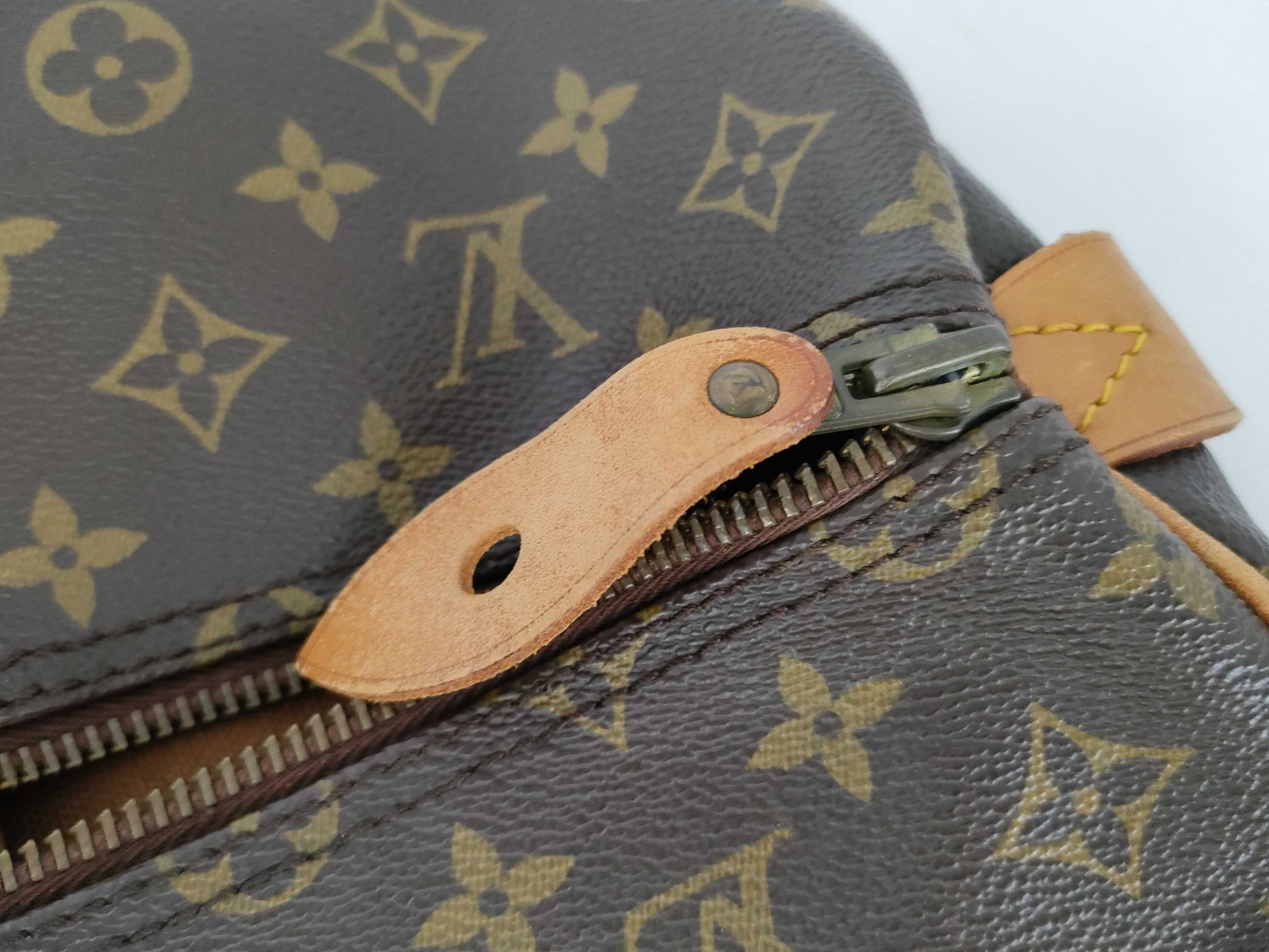Monogram Vuitton Keepall Boston Bag — view 14