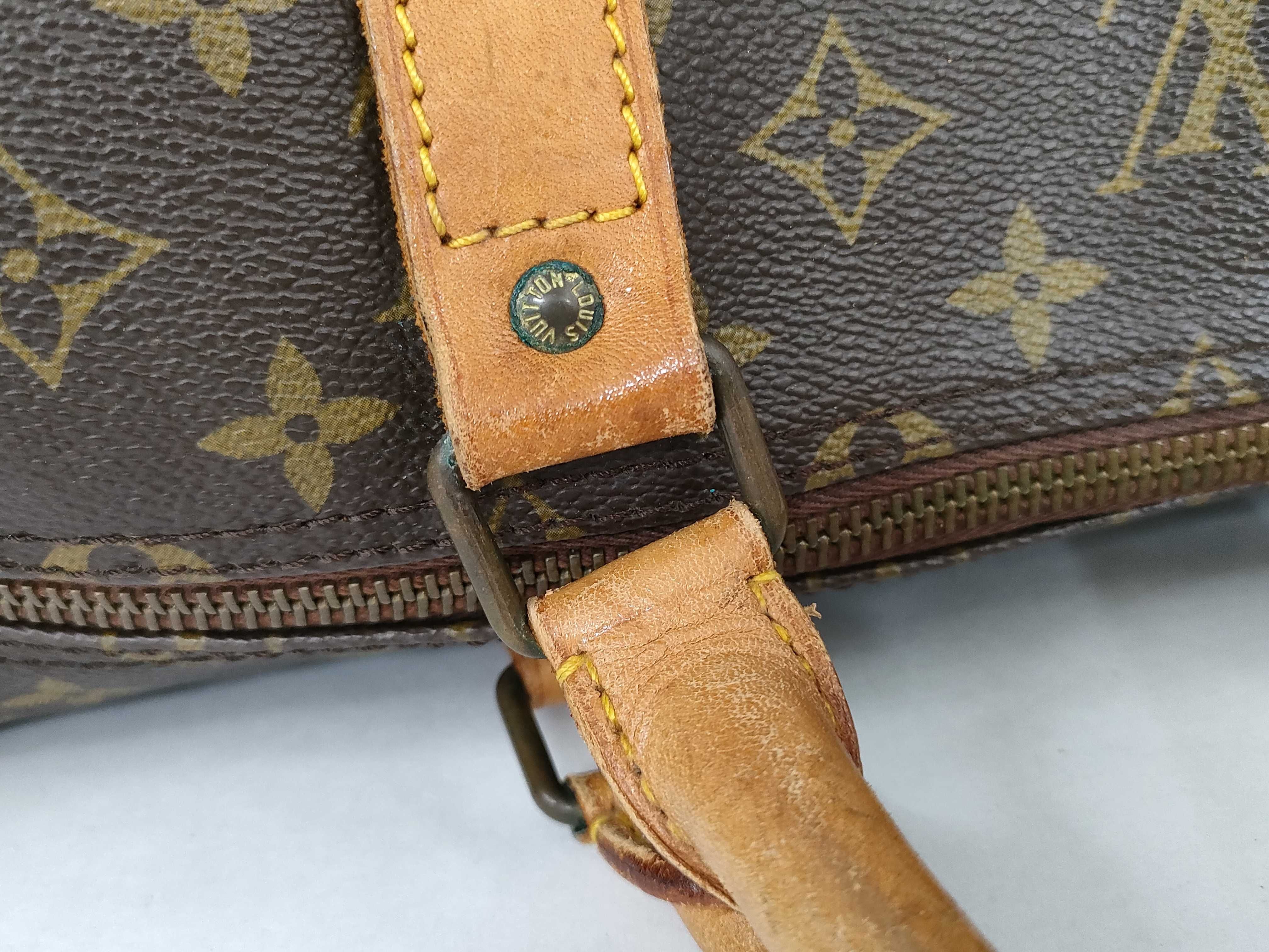 Monogram Vuitton Keepall Boston Bag — view 5