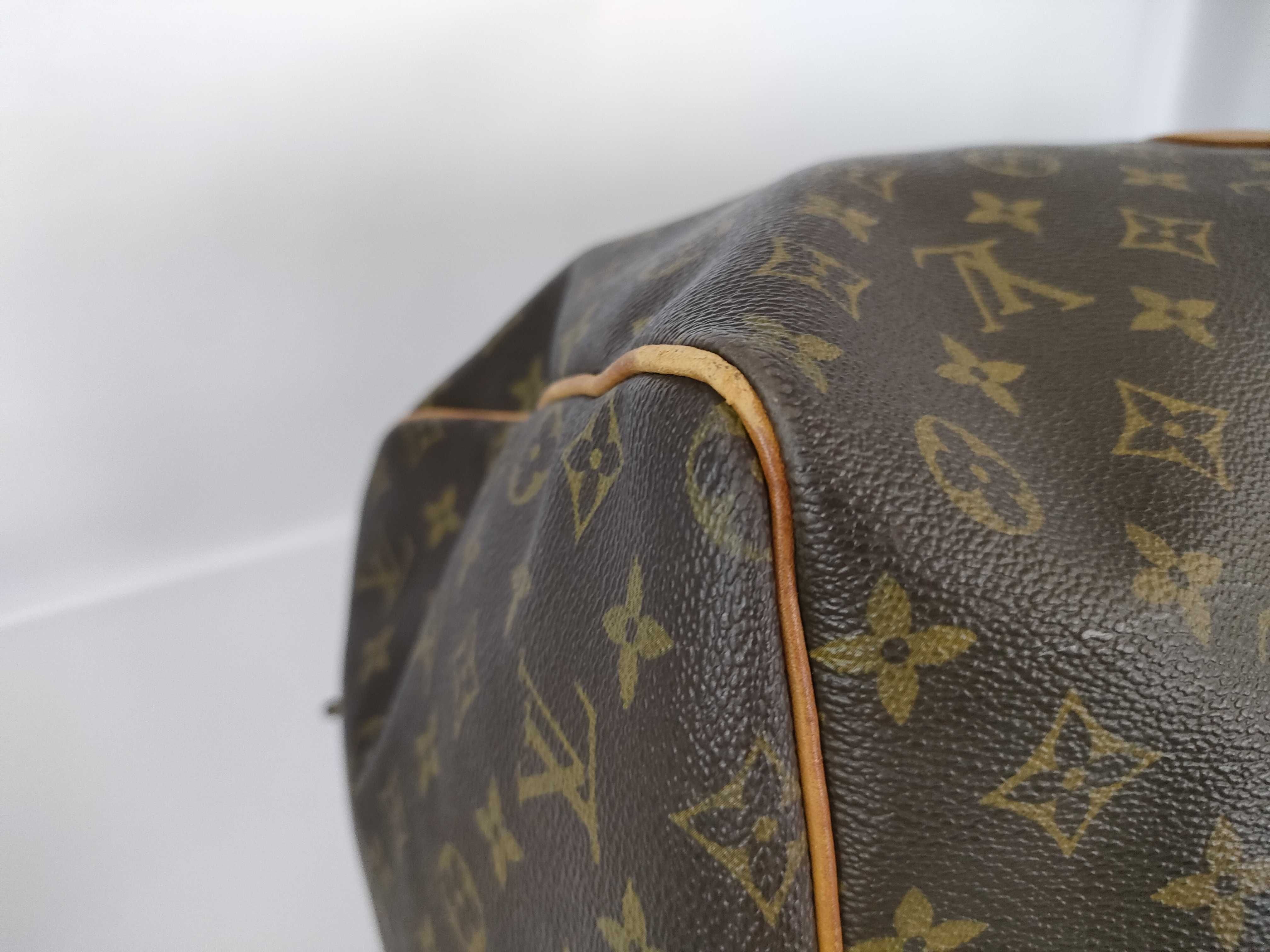 Monogram Vuitton Keepall Boston Bag — view 6