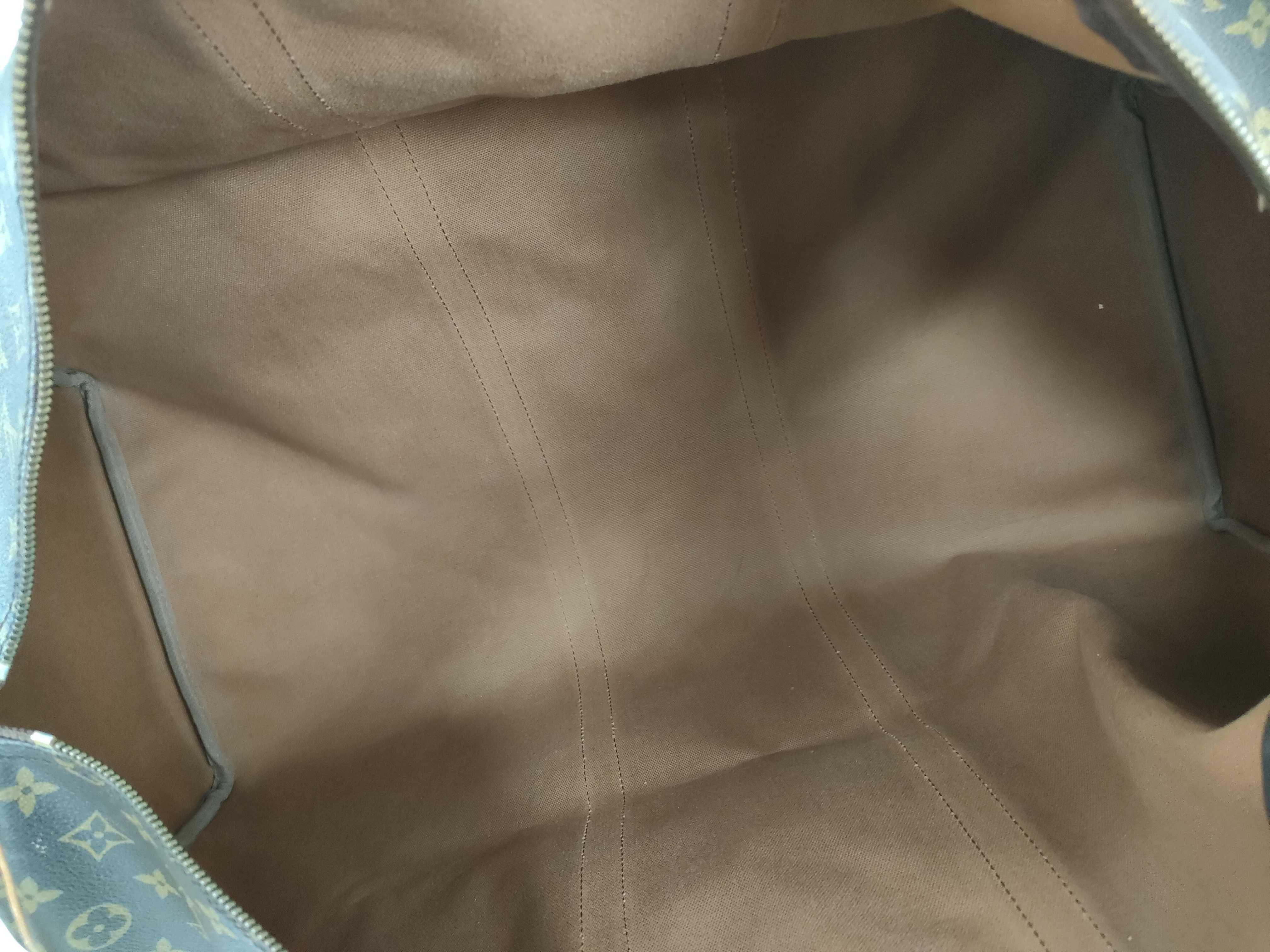 Monogram Vuitton Keepall Boston Bag — view 9