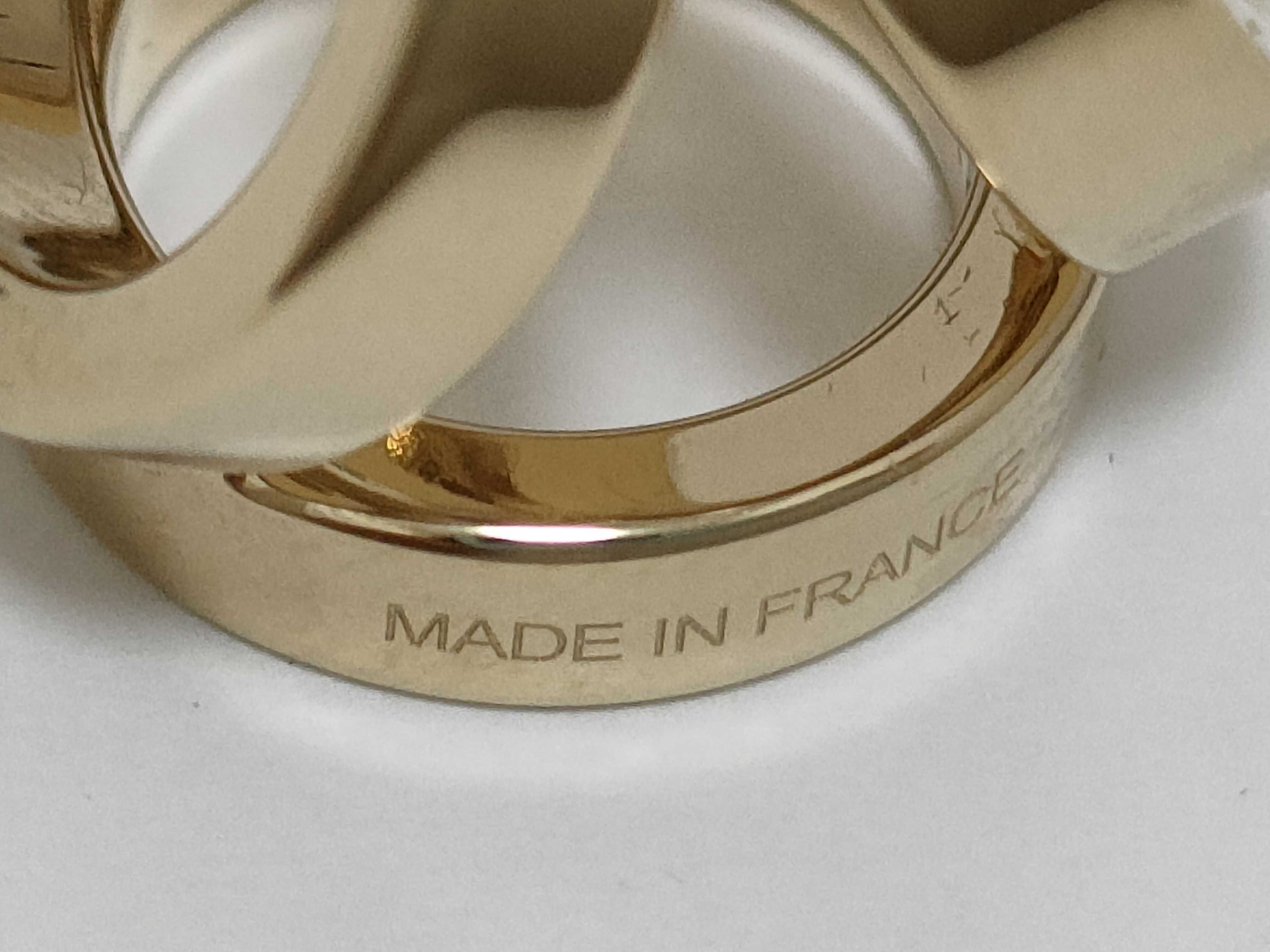 Twilly Ring Mini Trio Gold Hardware Hermes Unused Other Accessories — view 4