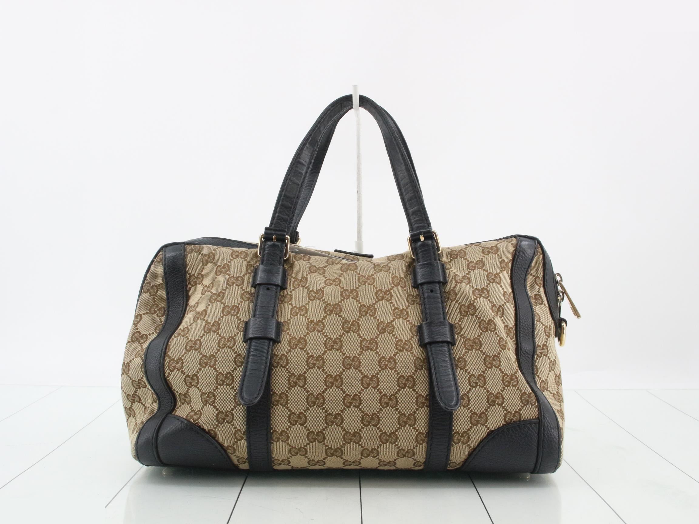 GG Canvas Leather Handbag — view 2