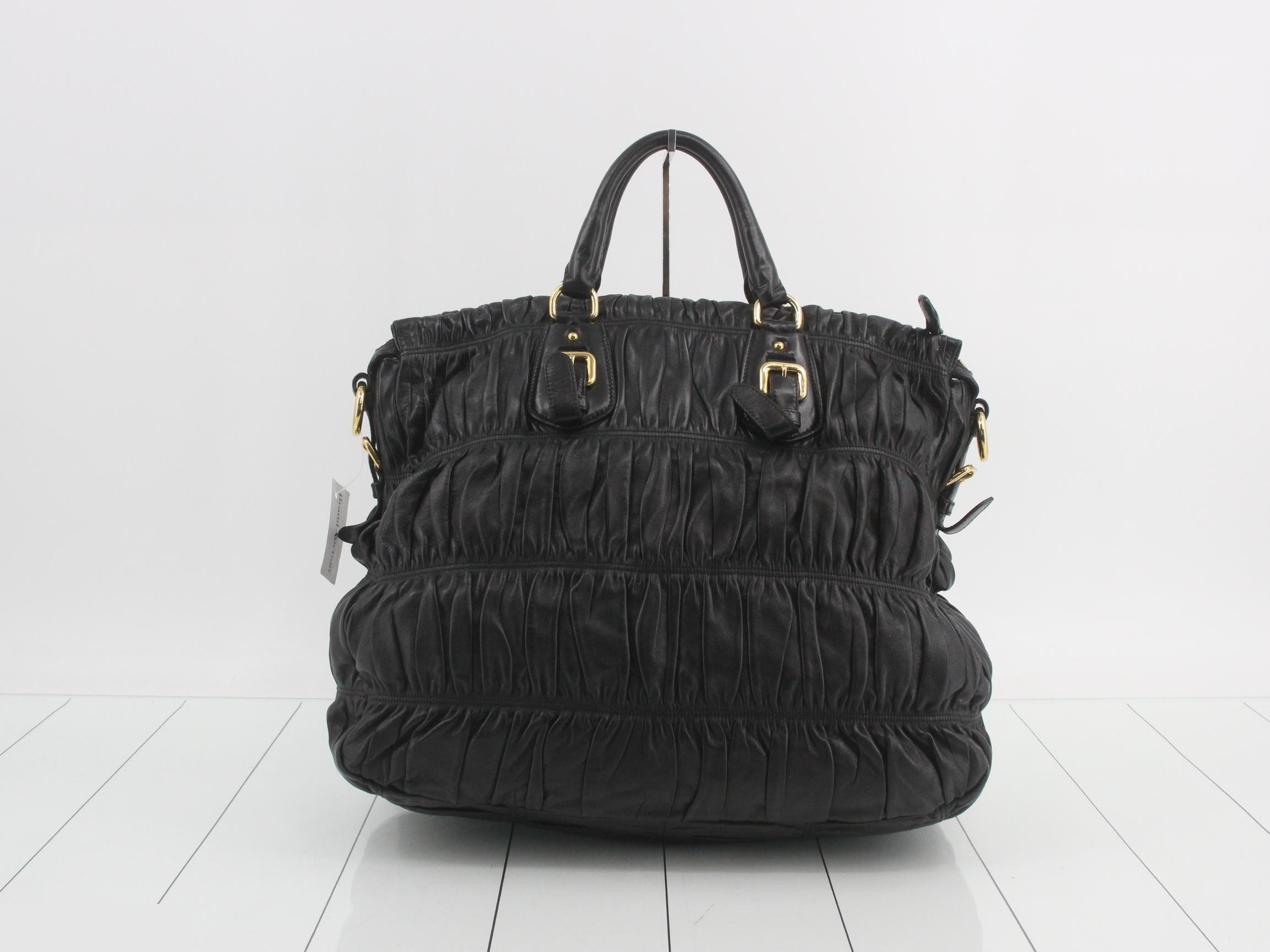 Other lines: Bags & Handbags, Leather, Black, 2-way — view 2