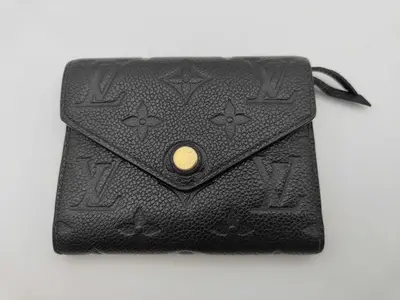 M64060 Monogram Empreinte Portefeuille Victorine Noir Wallet (RFID detected)
