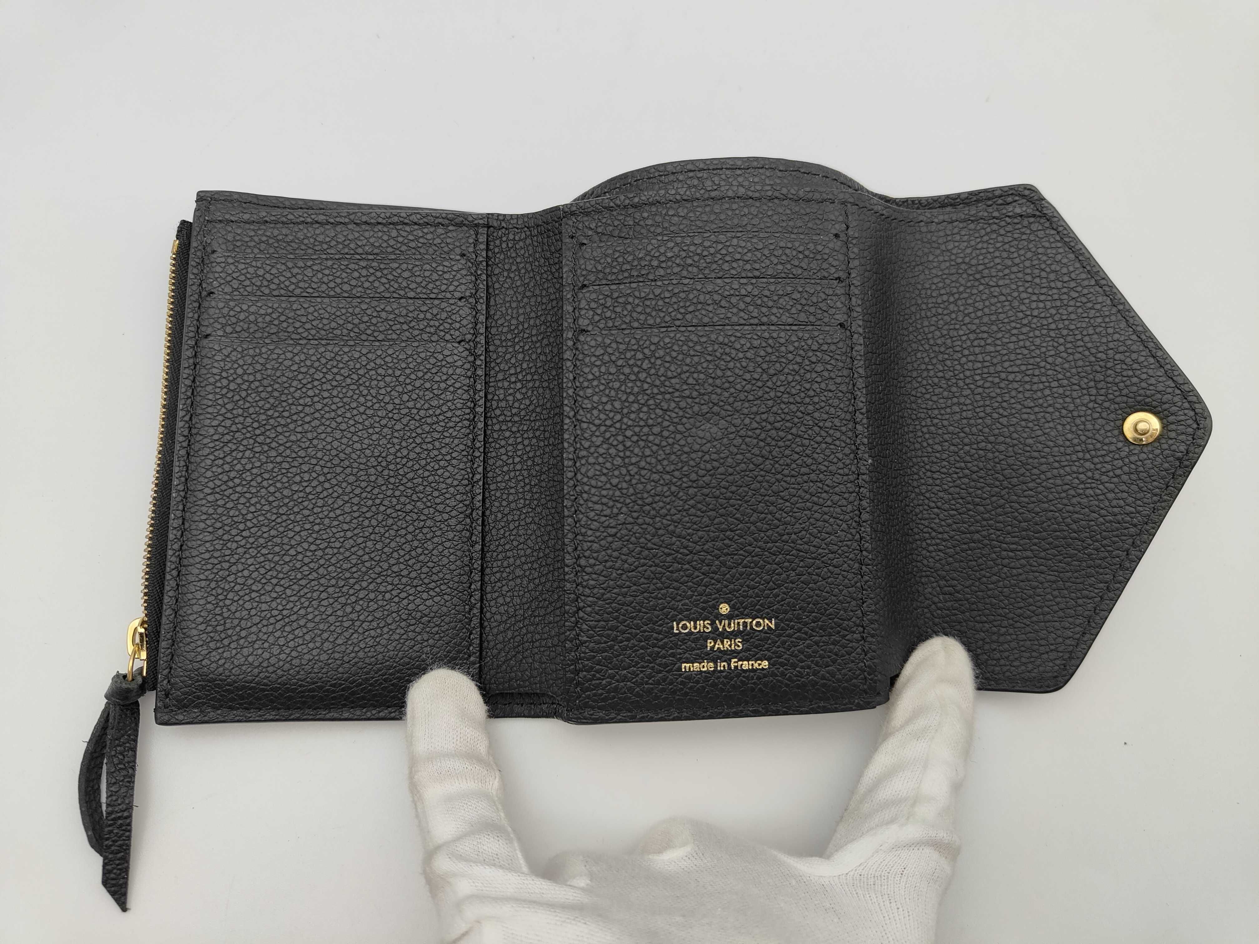 M64060 Monogram Empreinte Portefeuille Victorine Noir Wallet (RFID detected) — view 4
