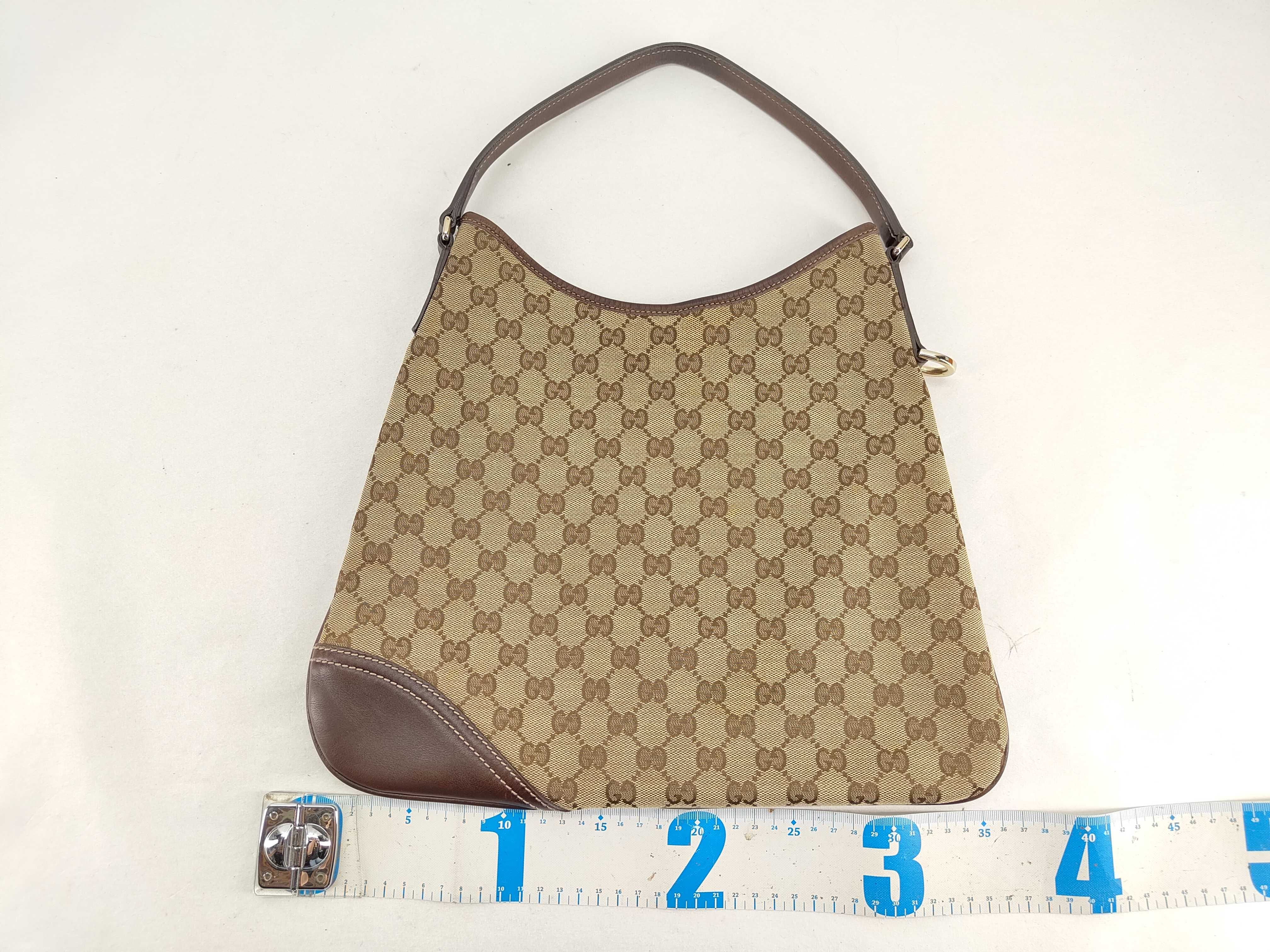 GG Canvas One-Shoulder Bag, Handbag, Hobo, Sukey Interlocking GG Canvas, Sherry Line, Brown Shoulder Bag — view 2