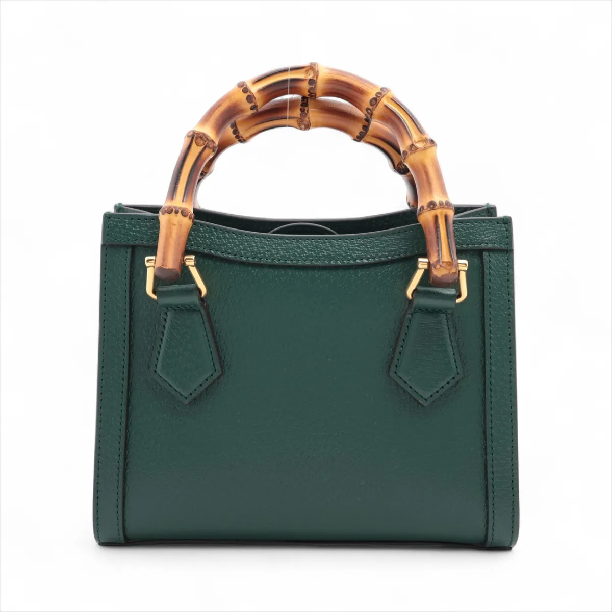Bamboo Diana 702732 Leather 2-Way Handbag Green — view 2