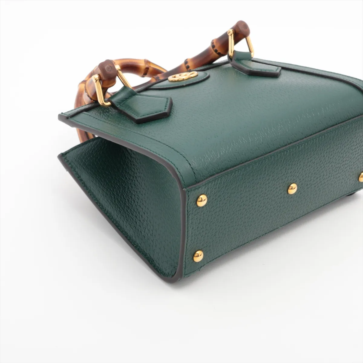 Bamboo Diana 702732 Leather 2-Way Handbag Green — view 4