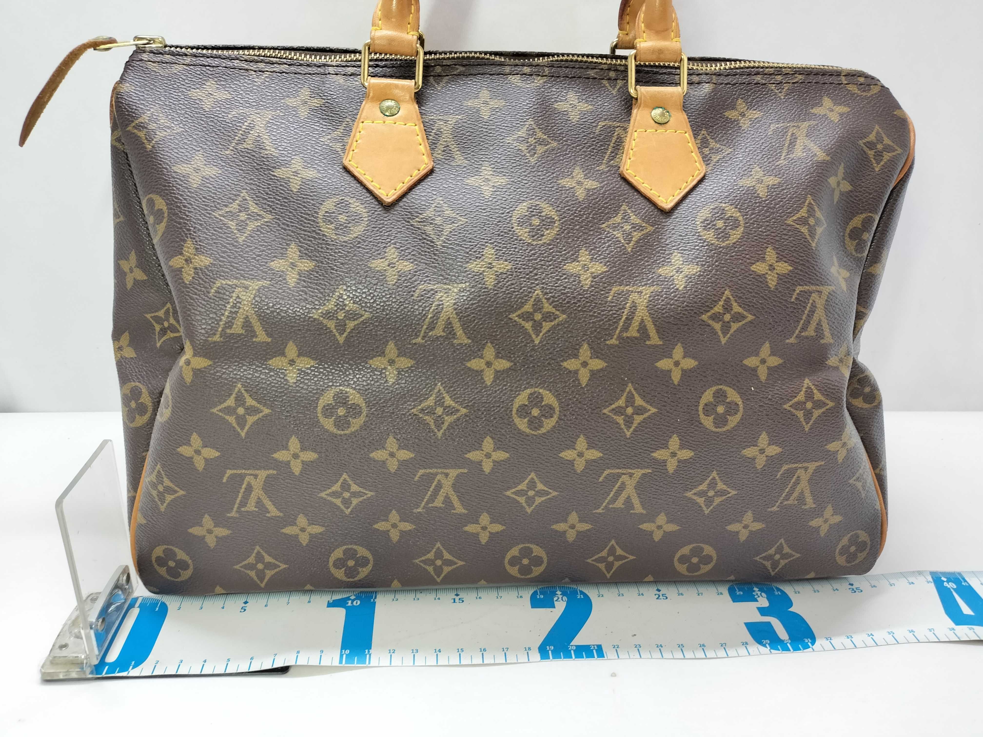 Monogram Speedy 35 M41524 VI0962 Brown Handbag — view 2