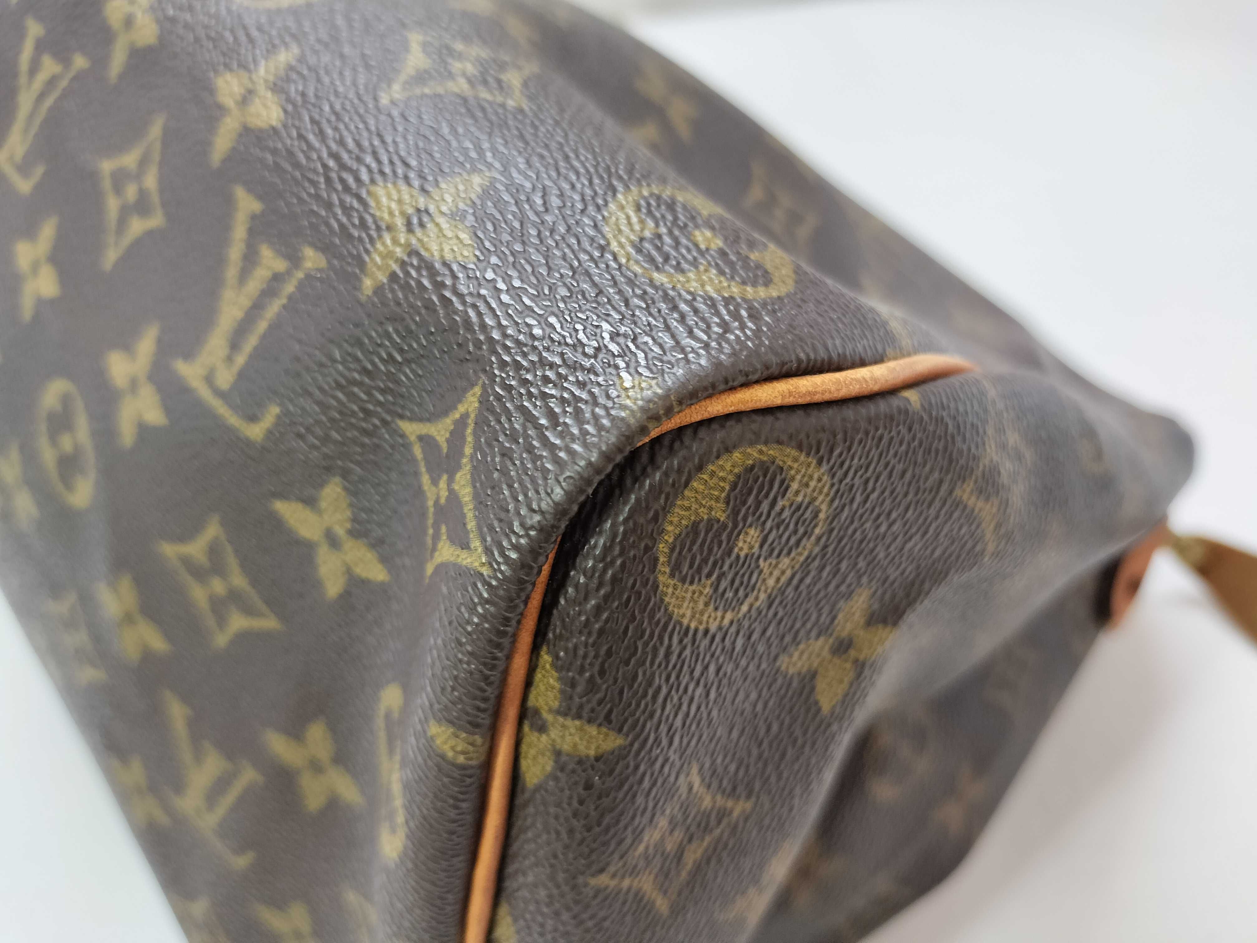 Monogram Speedy 35 M41524 VI0962 Brown Handbag — view 7