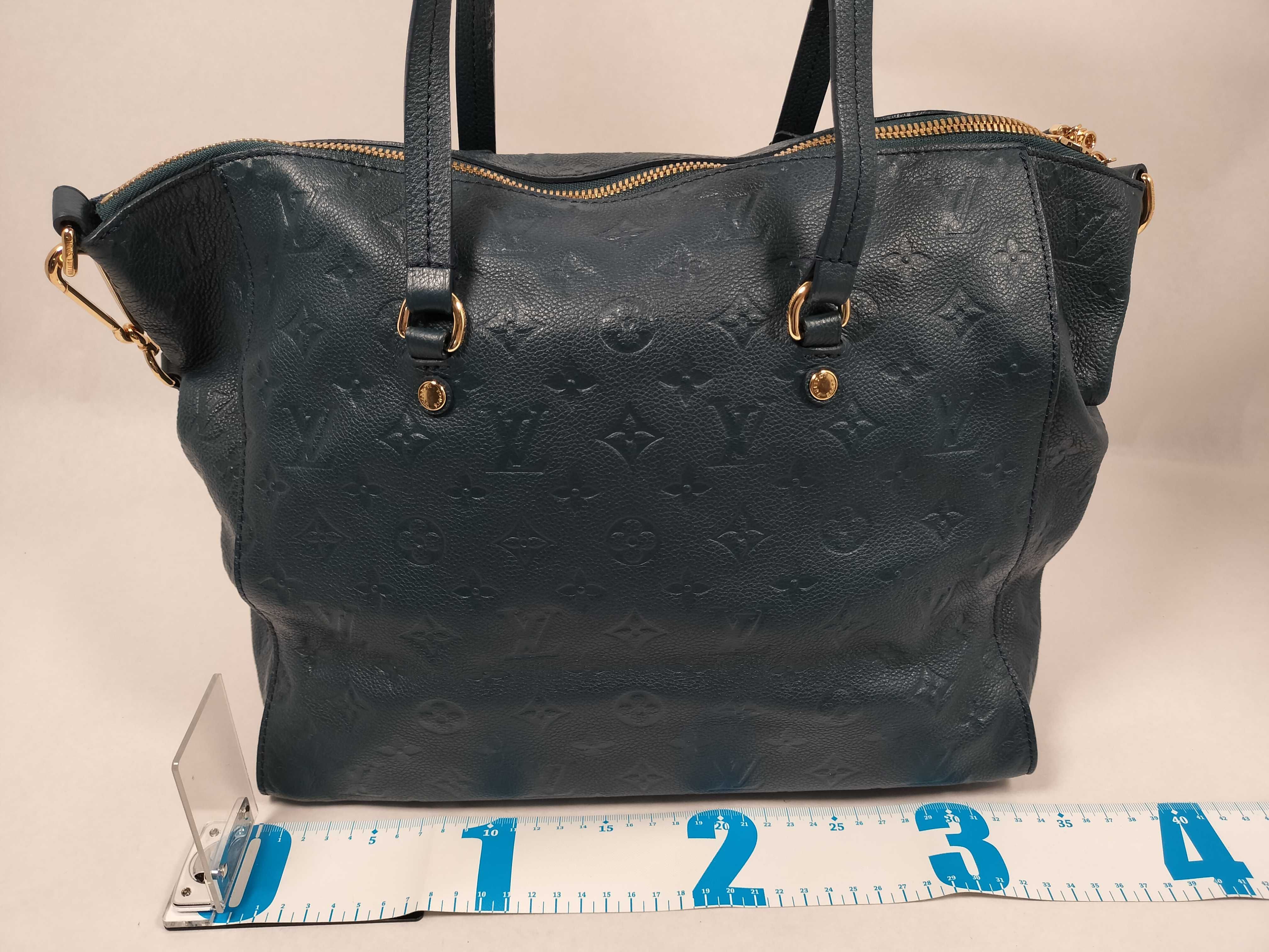 Monogram Empreinte Lumineuse PM M40789 SP1101 Blue Tote Bag — view 2