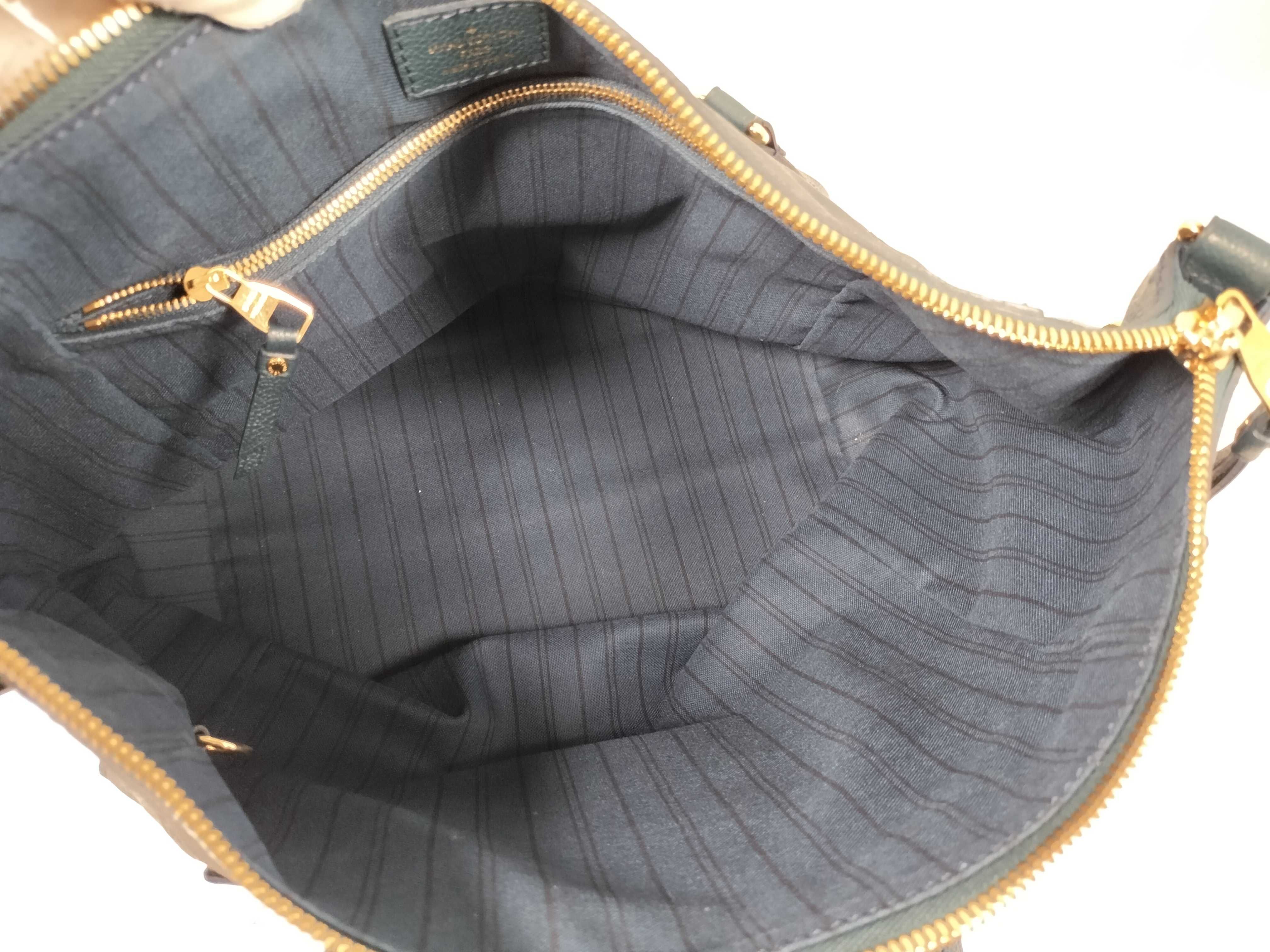 Monogram Empreinte Lumineuse PM M40789 SP1101 Blue Tote Bag — view 11