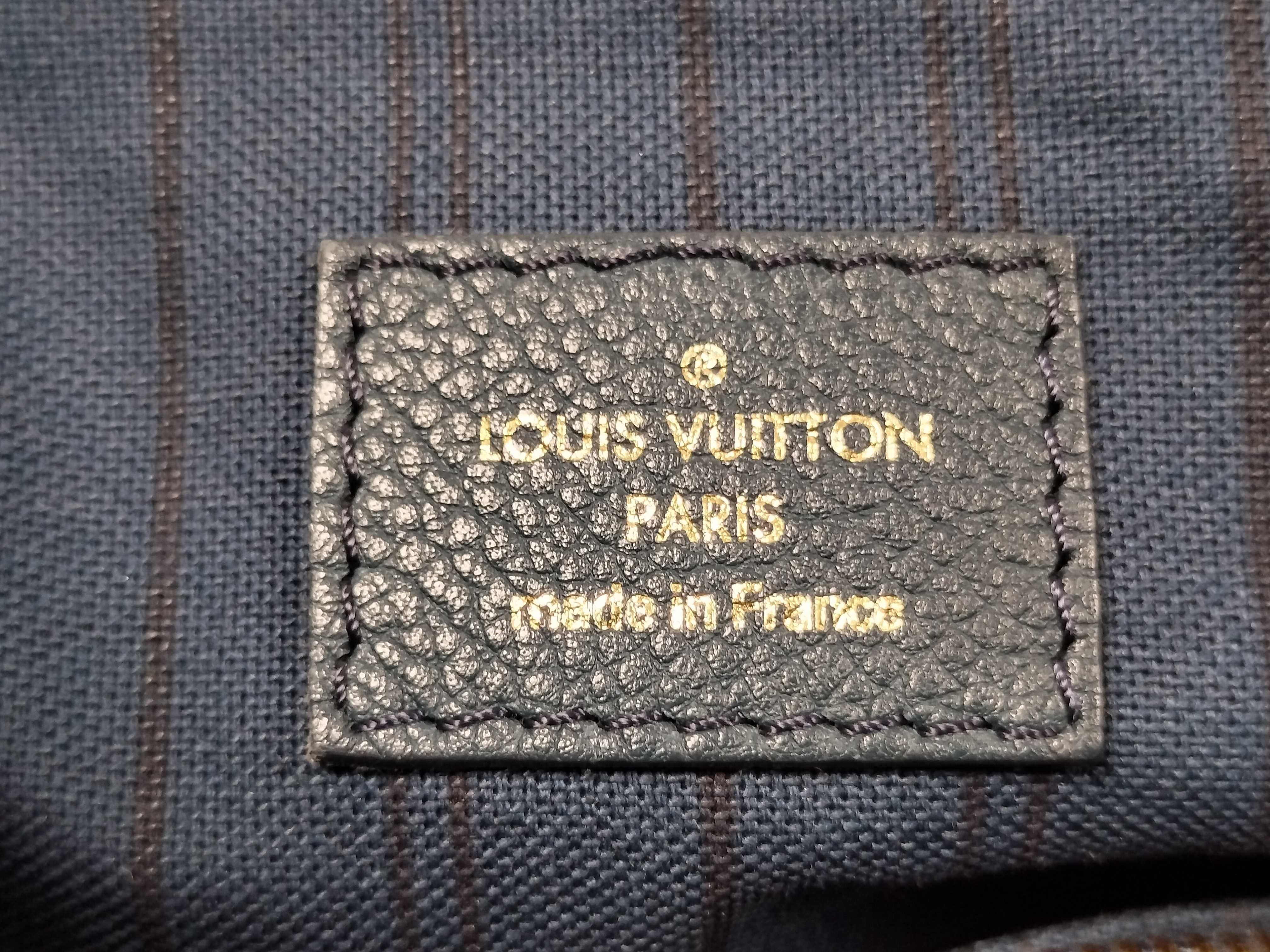 Monogram Empreinte Lumineuse PM M40789 SP1101 Blue Tote Bag — view 13