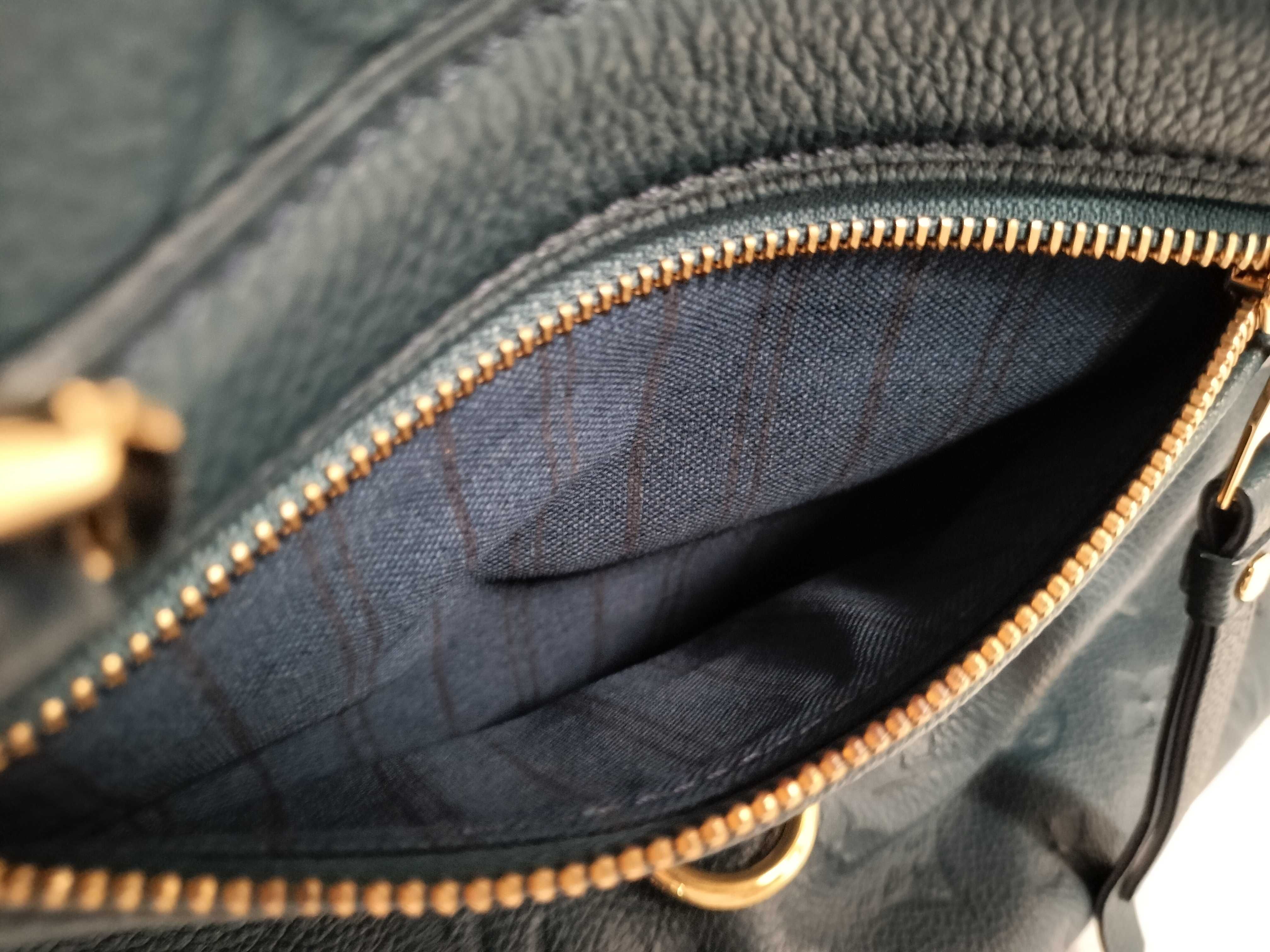 Monogram Empreinte Lumineuse PM M40789 SP1101 Blue Tote Bag — view 14