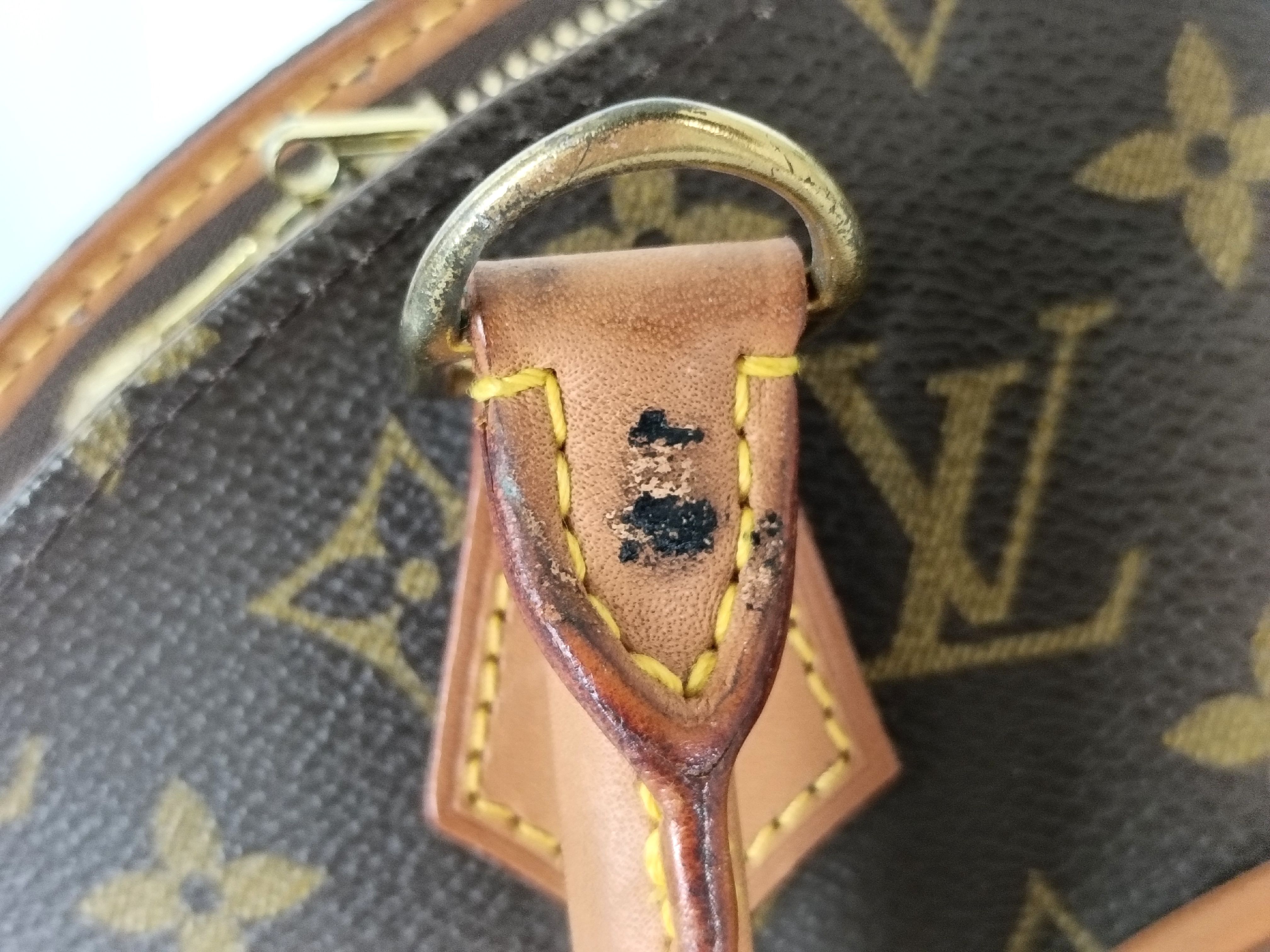 Monogram PH - Monogram Brown Canvas Ellipse PM Handbag — view 14