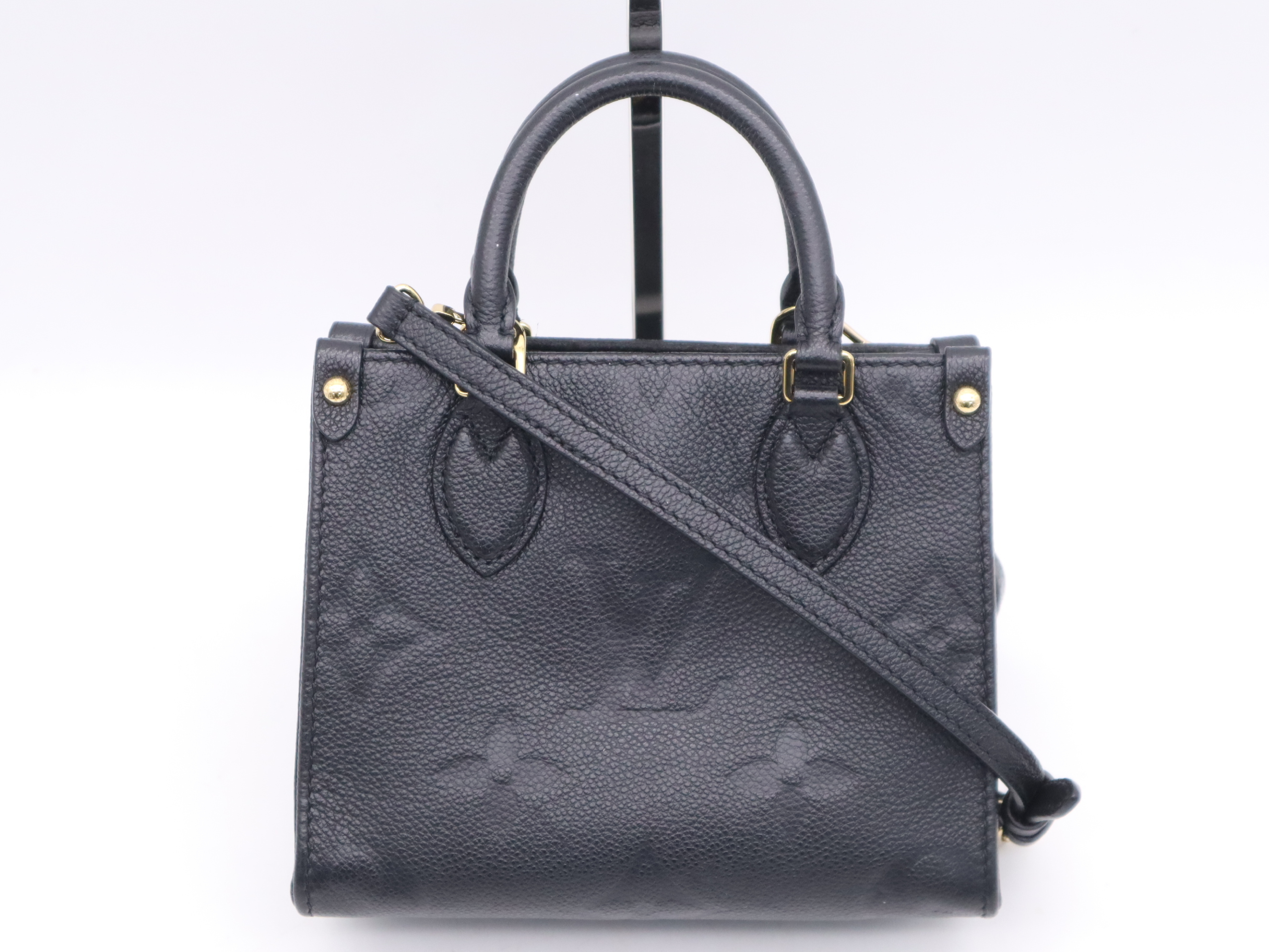 M46993 Monogram Empreinte OnTheGo BB Noir Handbag with Shoulder Strap