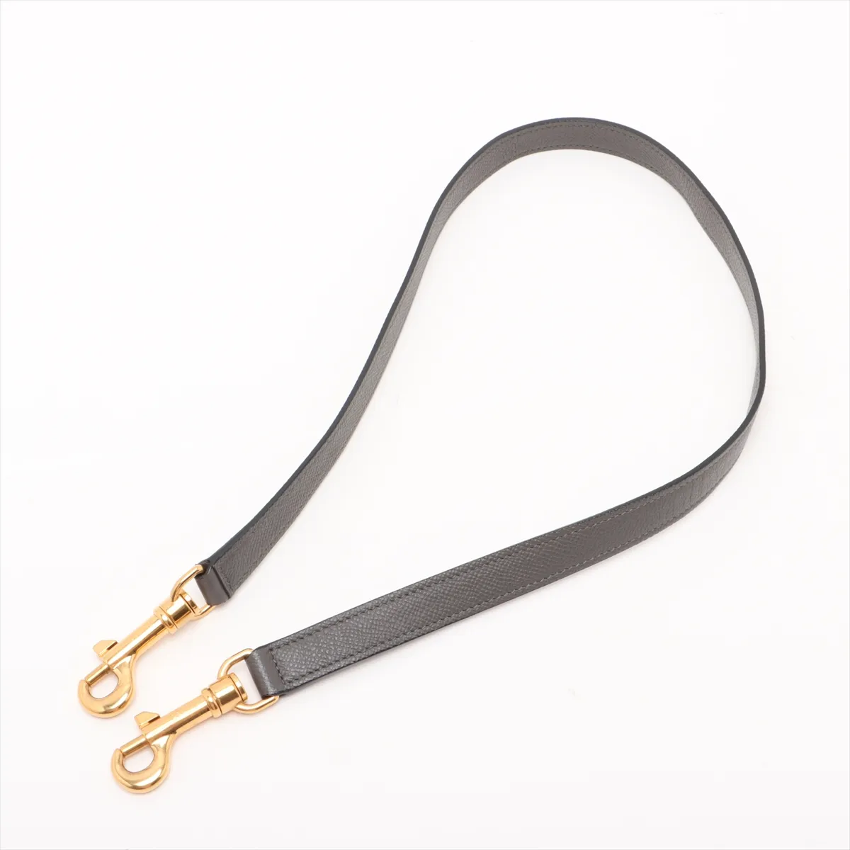 Belt Bag Mini Leather 2-Way Handbag Gray — view 7