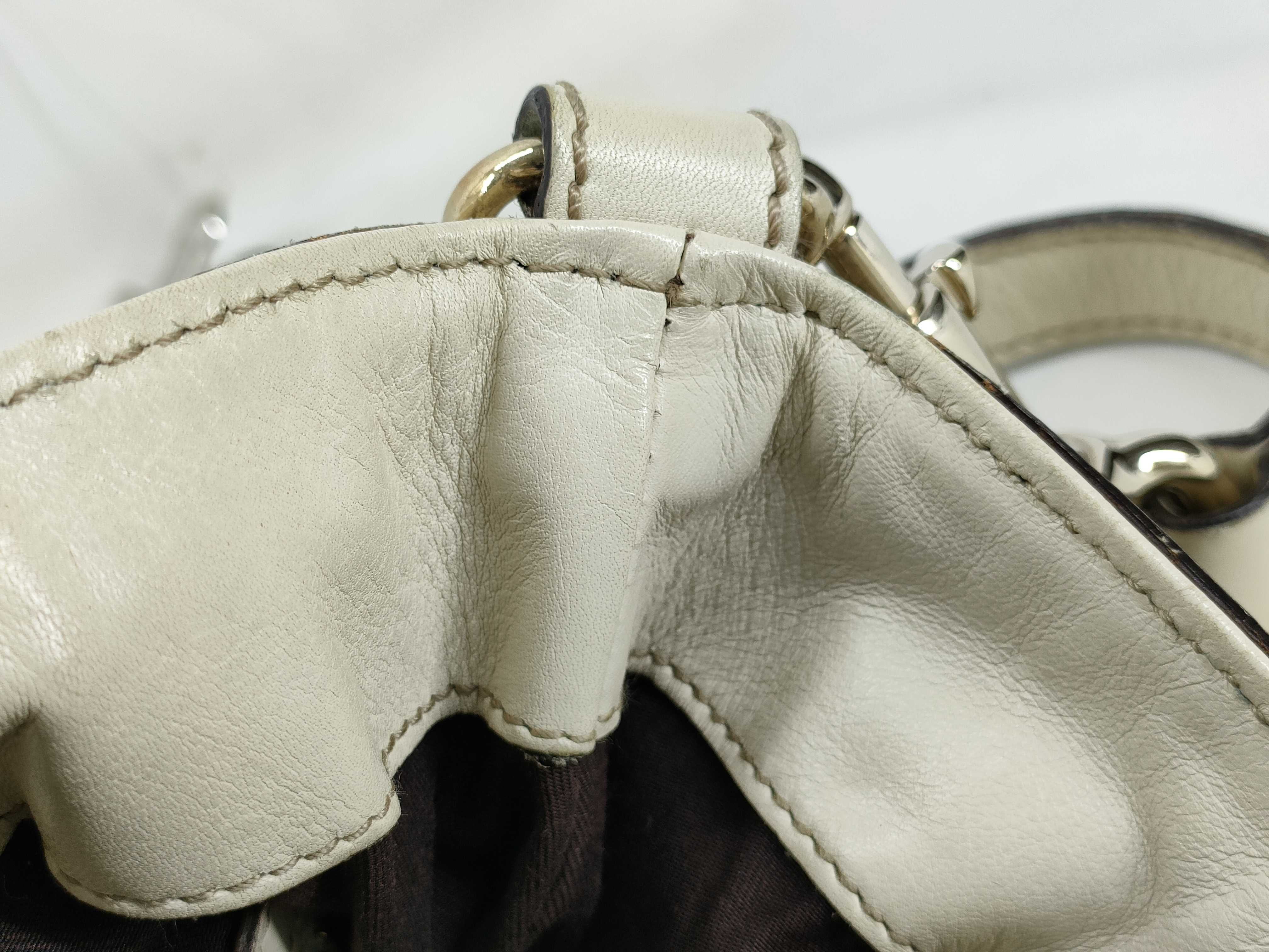 Interlocking G 2-Way Bag, Leather, 162886 Tote Bag — view 13