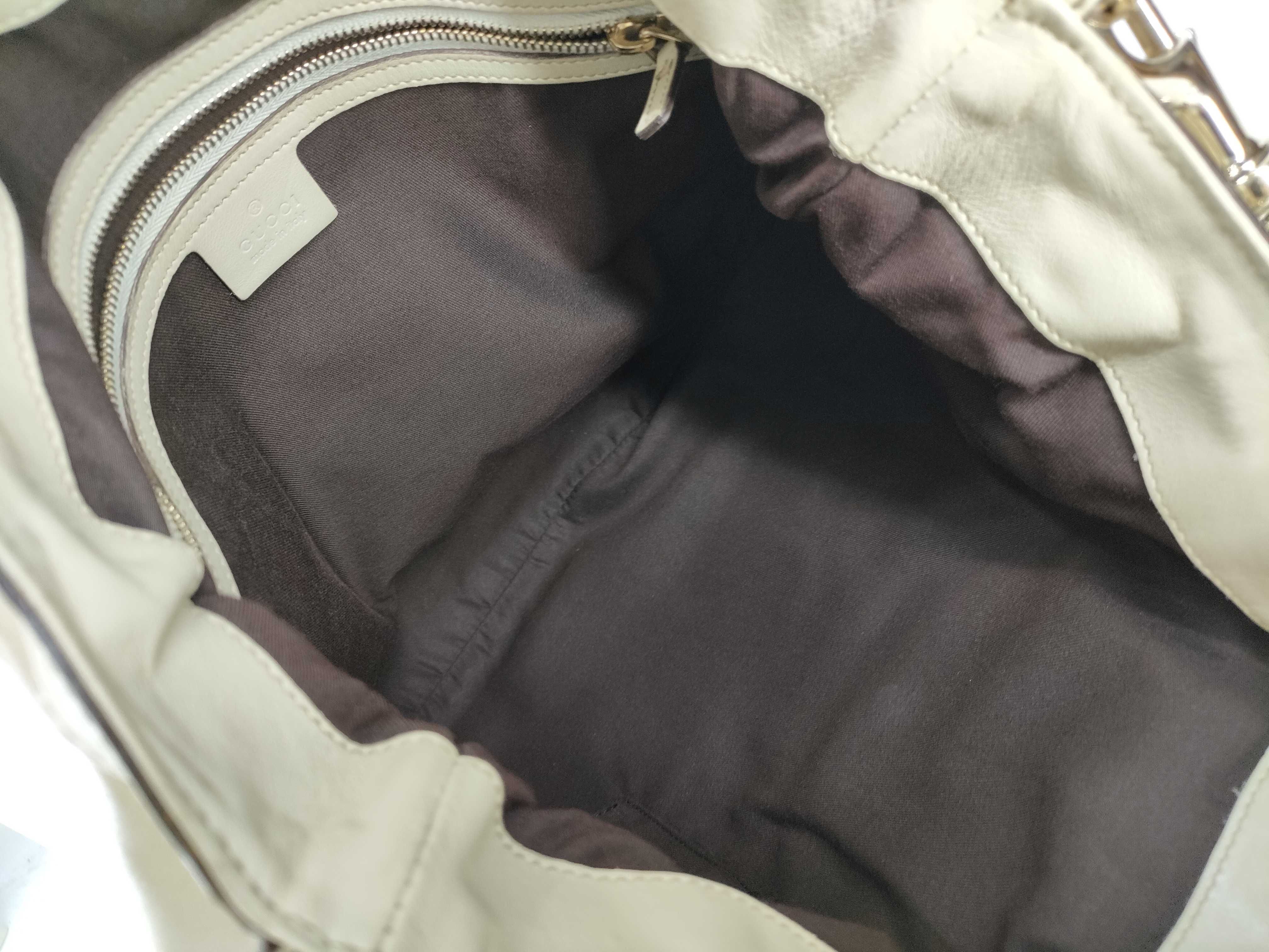 Interlocking G 2-Way Bag, Leather, 162886 Tote Bag — view 9