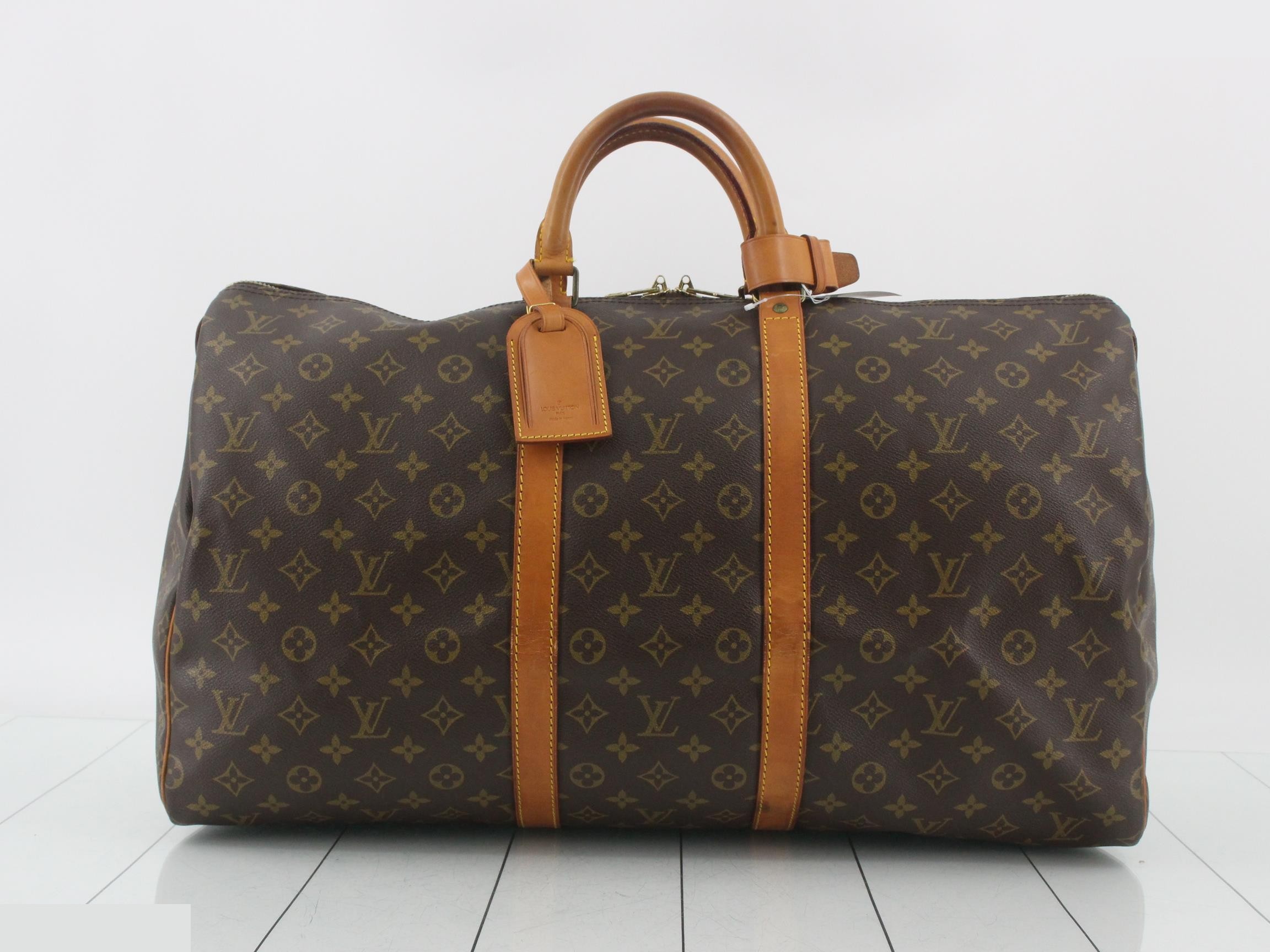 Monogram Keepall 55 Boston Bag