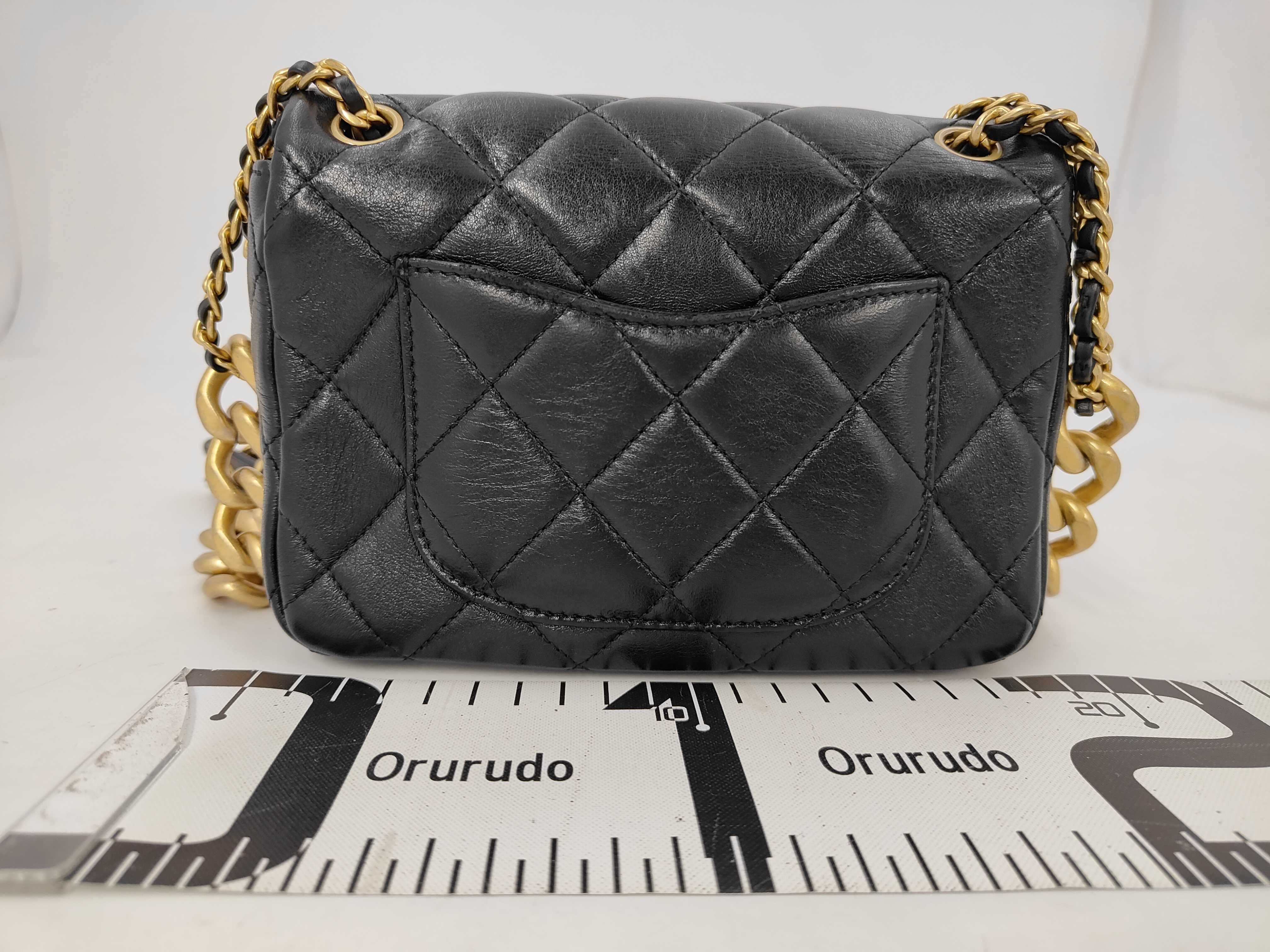 Mini Matelassé Lambskin Chain Shoulder Bag — view 2