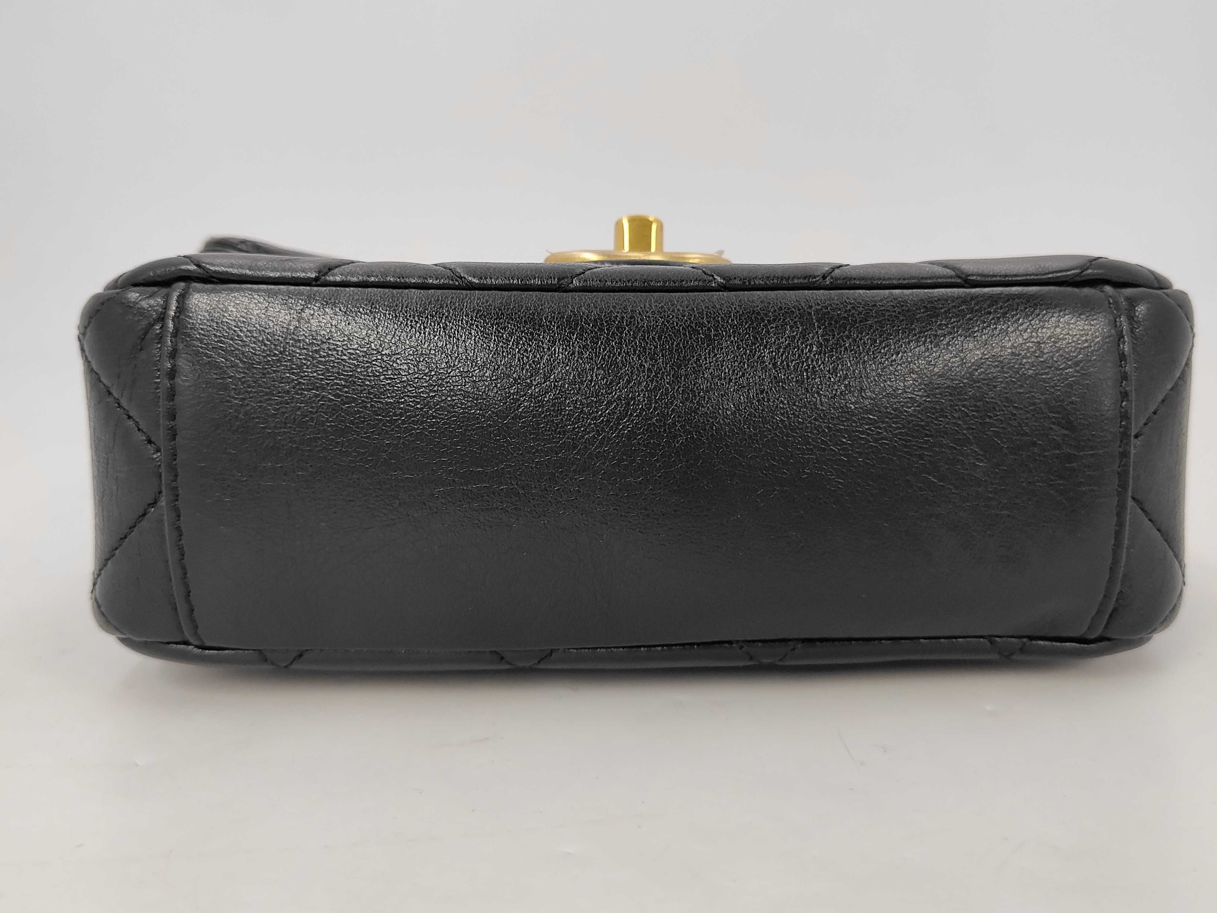 Mini Matelassé Lambskin Chain Shoulder Bag — view 4