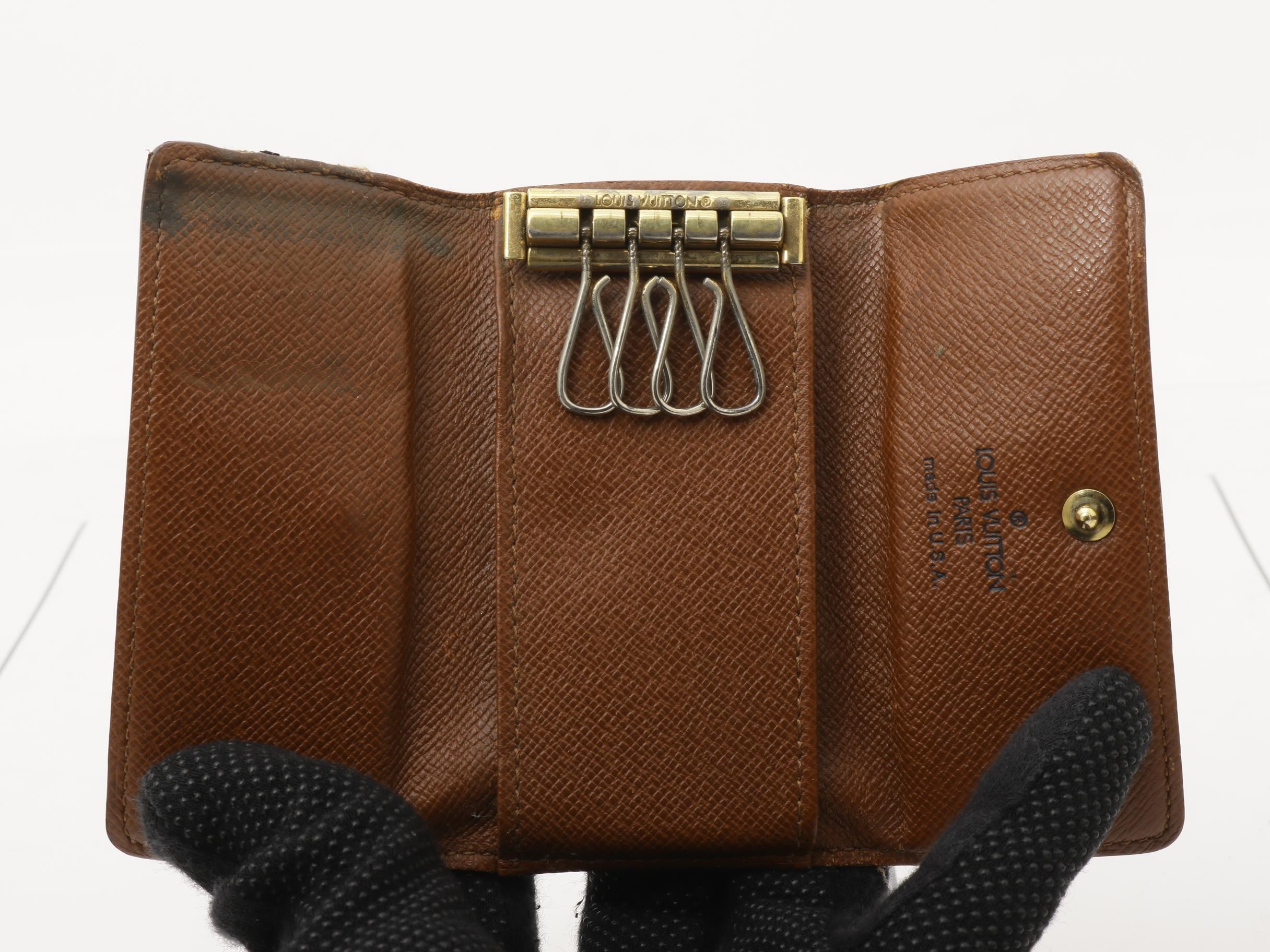 Monogram Key Case — view 4