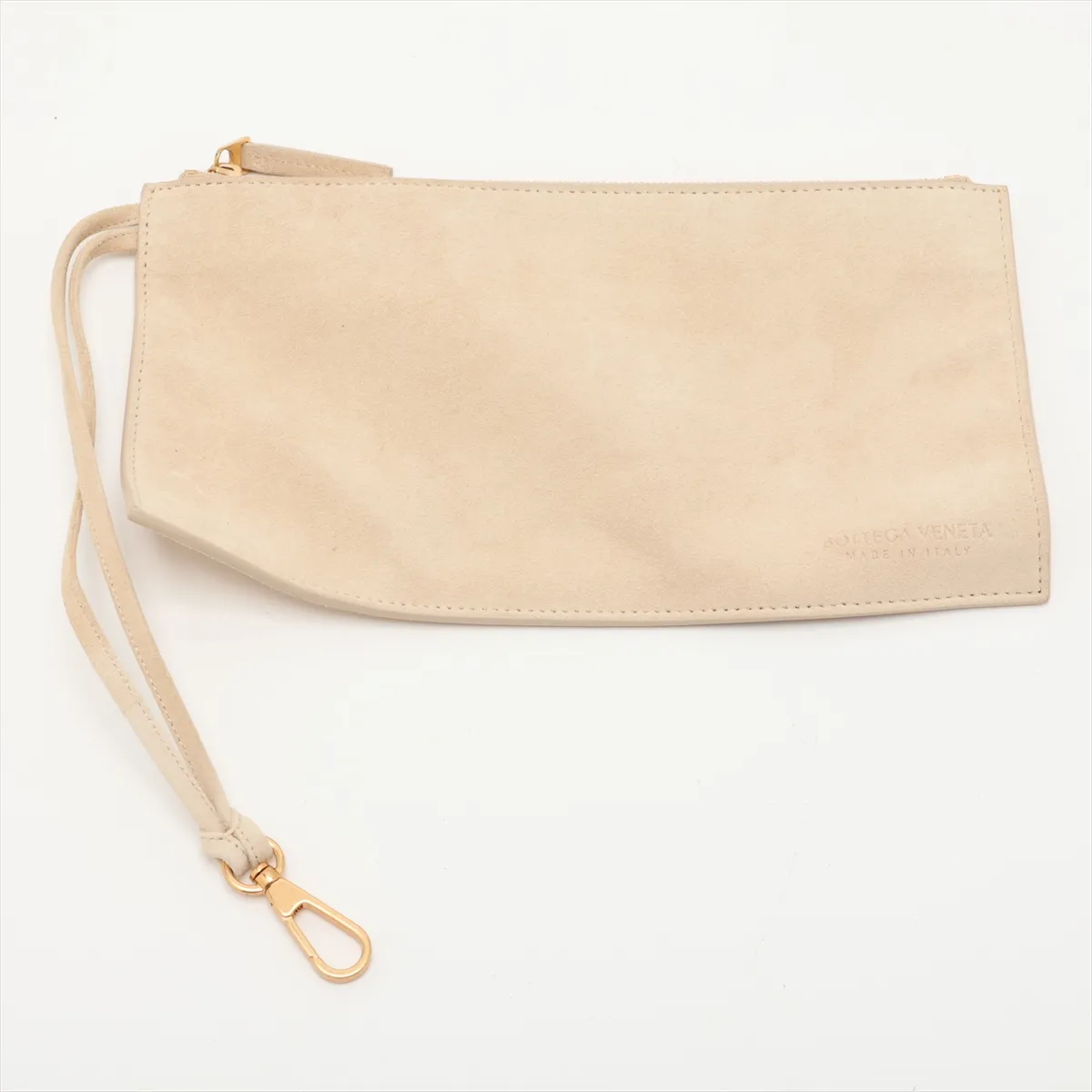 Maxi Intrecciato The Arco Tote Suede x Wool Tote Bag Beige — view 10